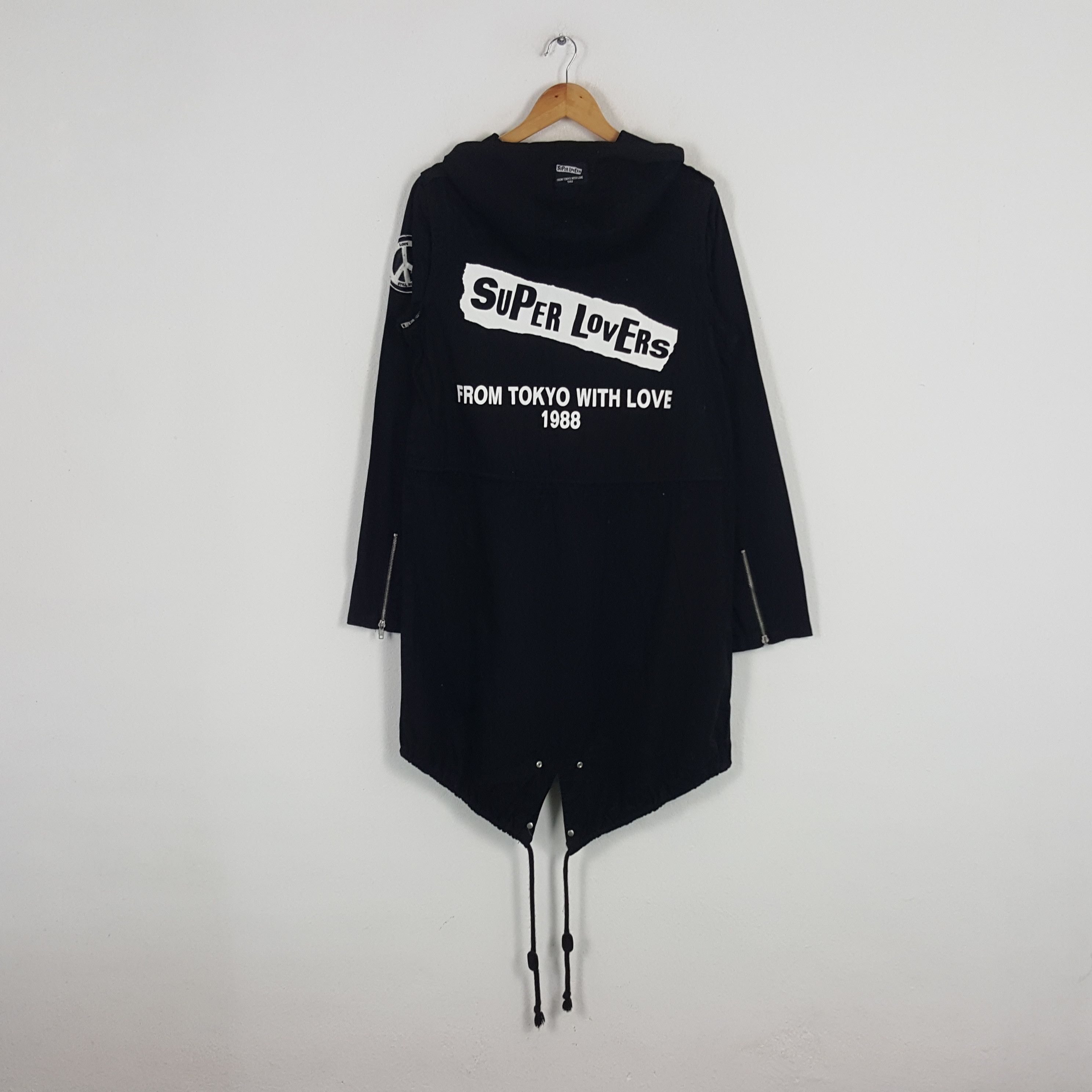 If Six Was Nine × Japanese Brand × Vintage Vintage Super Lovers Japanese Punk Style Long Jacket Size US S / EU 44-46 / 1 - 1 Thumbnail