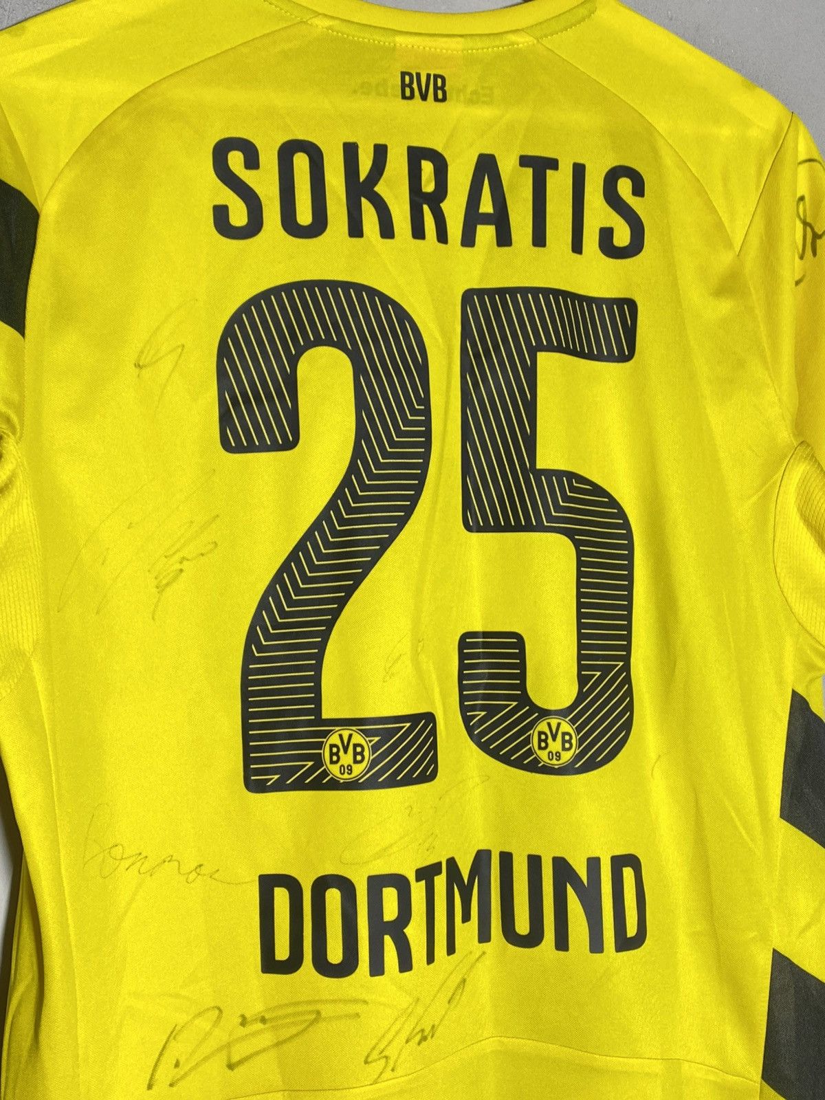 Puma #25 Sokratis Puma BVB Borussia Dortmund 2014/15 Jersey Size US M / EU 48-50 / 2 - 10 Thumbnail