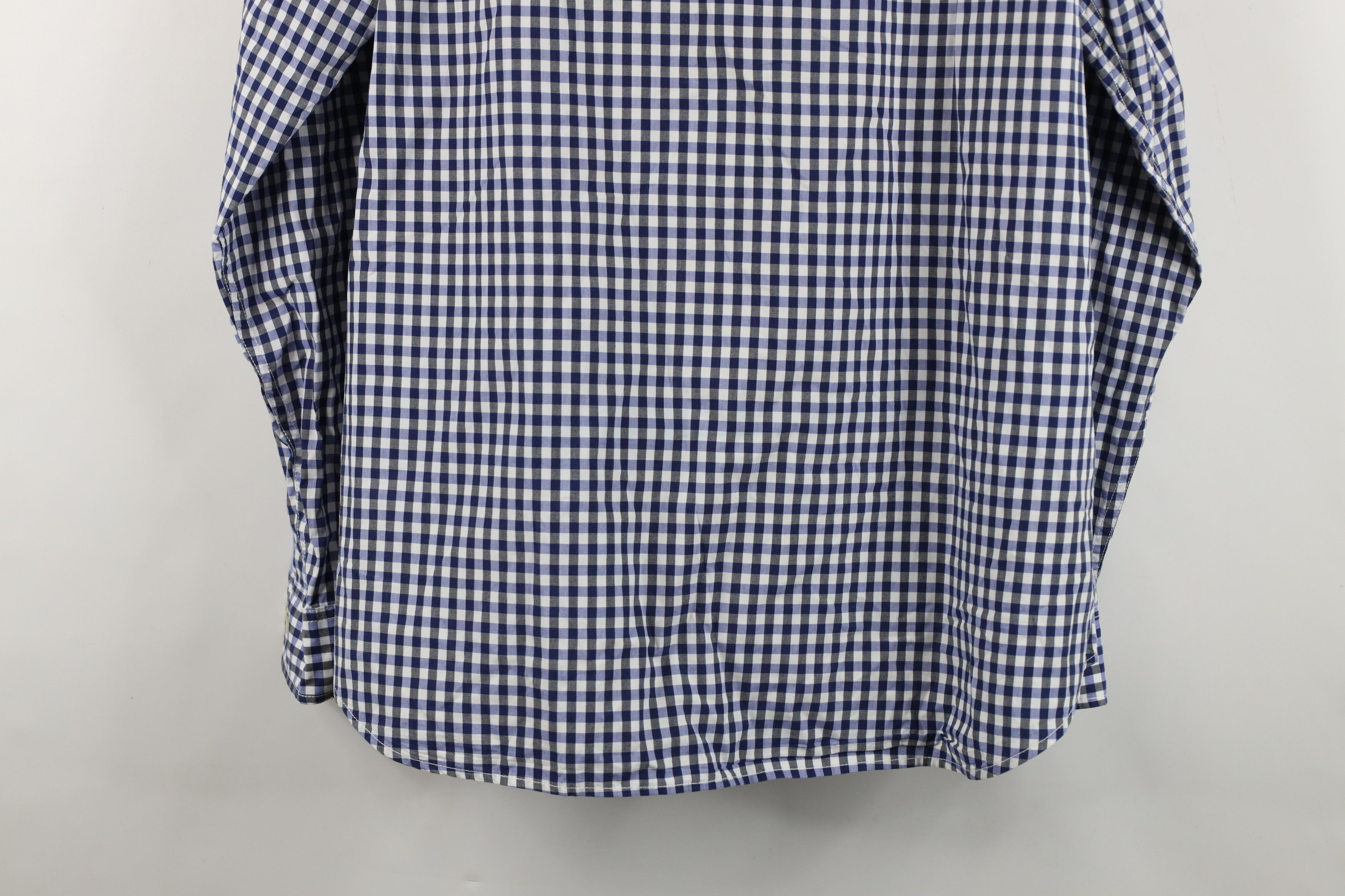 Banana Republic Banana Republic Wash Camden Fit Collared Button Shirt Plaid Size US XL / EU 56 / 4 - 16 Thumbnail