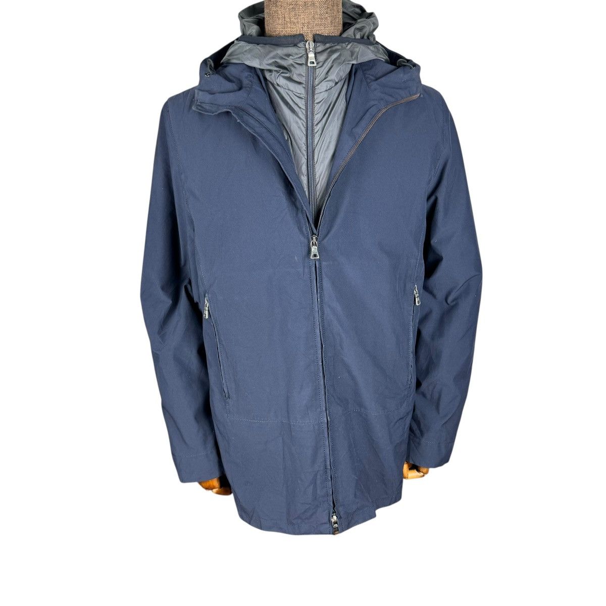 Prada ☀️PRADA GORETEX HOODIE LIGHT ZIPPER JACKET Size US M / EU 48-50 / 2 - 1 Thumbnail