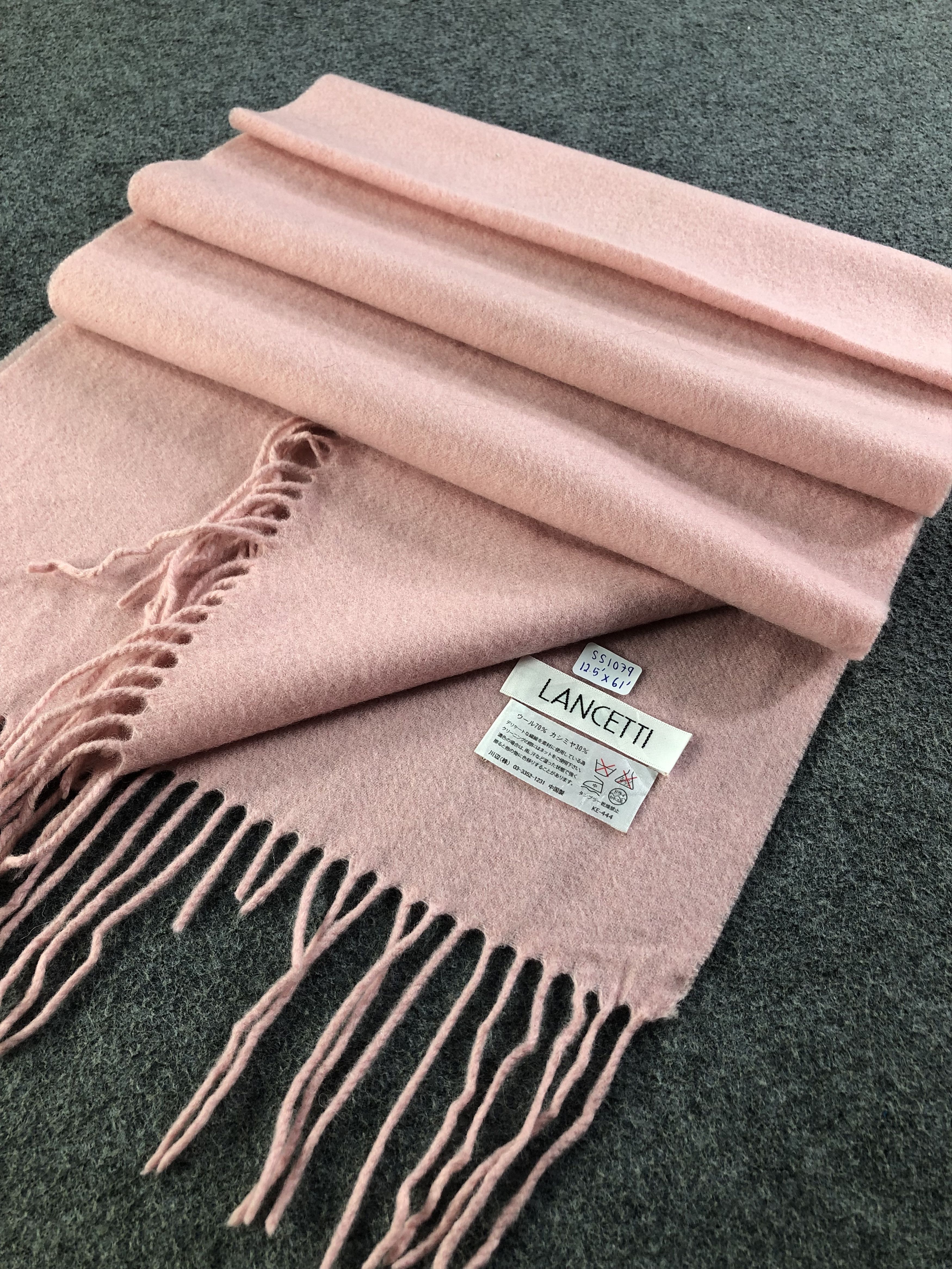 Lui di Lancetti Lancetti Cashmere Scarf / Muffler / Neckwear Size ONE SIZE - 2 Thumbnail