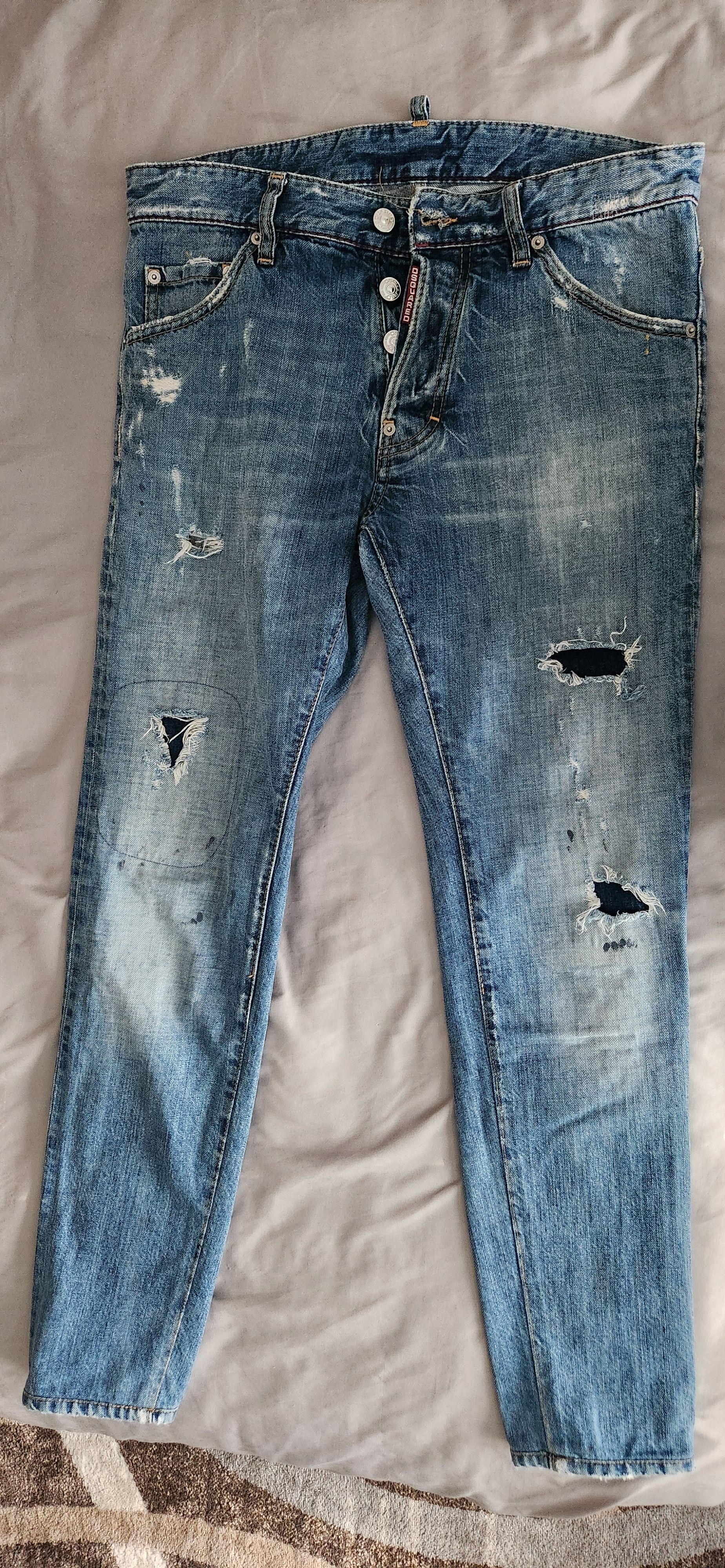 Dsquared2 DSQUARED2 Distressed Jeans Size US 28 / EU 44 - 3 Thumbnail