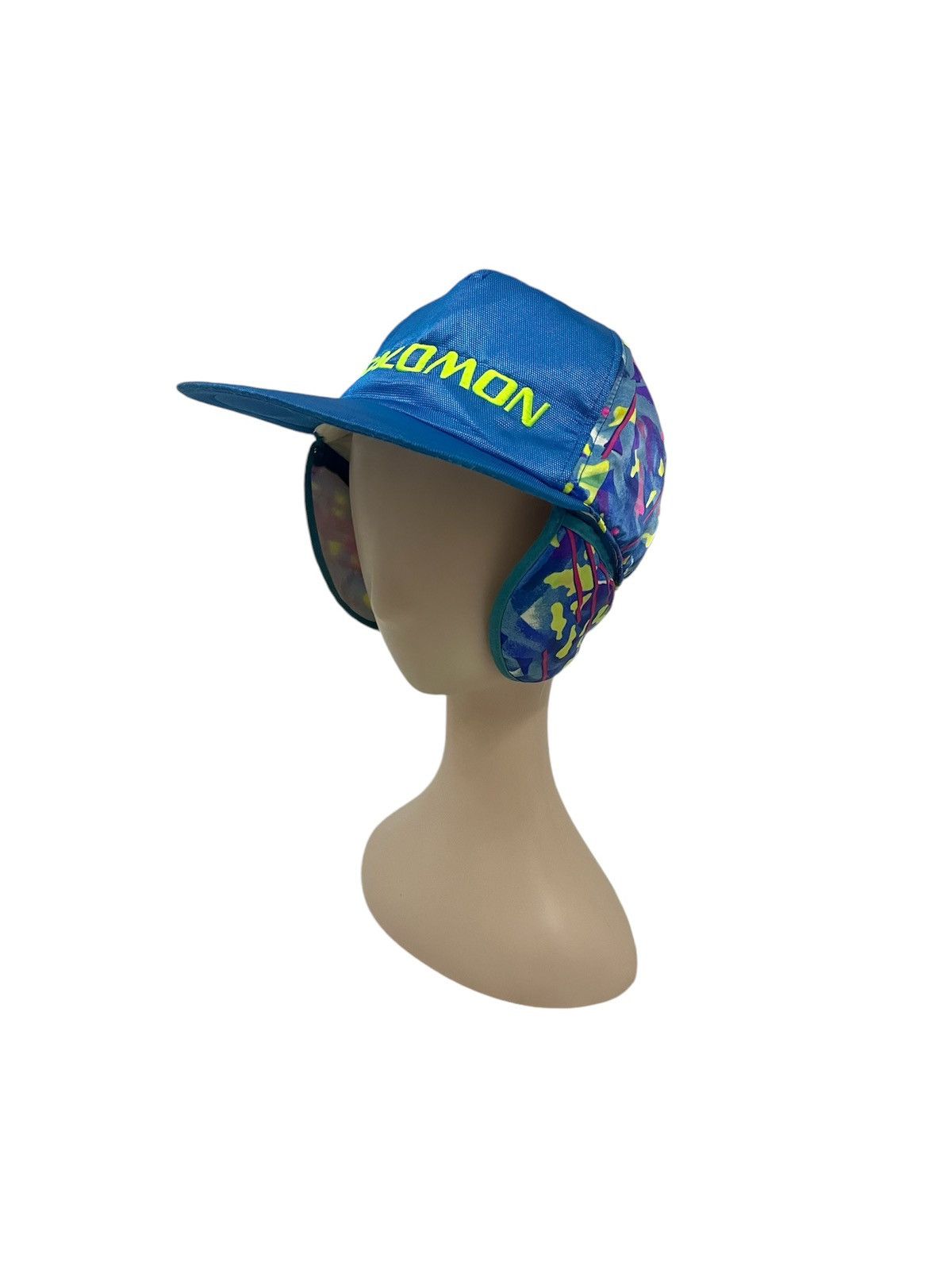 Salomon × Vintage Vintage Salomon Ear Flap Hat Size ONE SIZE - 2 Thumbnail