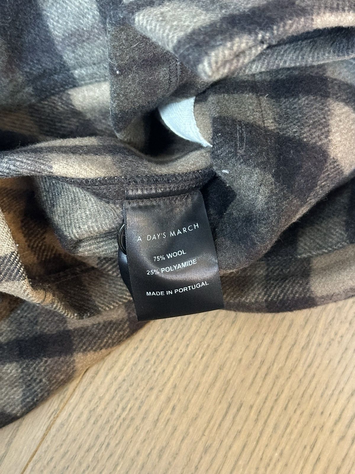 A Day's March Wool Flannel Chore Jacket Size US M / EU 48-50 / 2 - 4 Thumbnail