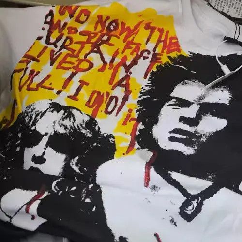 Japanese Brand New Hype Sid Vicious & Nancy Punk Tshirt Spring Summer Size US S / EU 44-46 / 1 - 2 Thumbnail