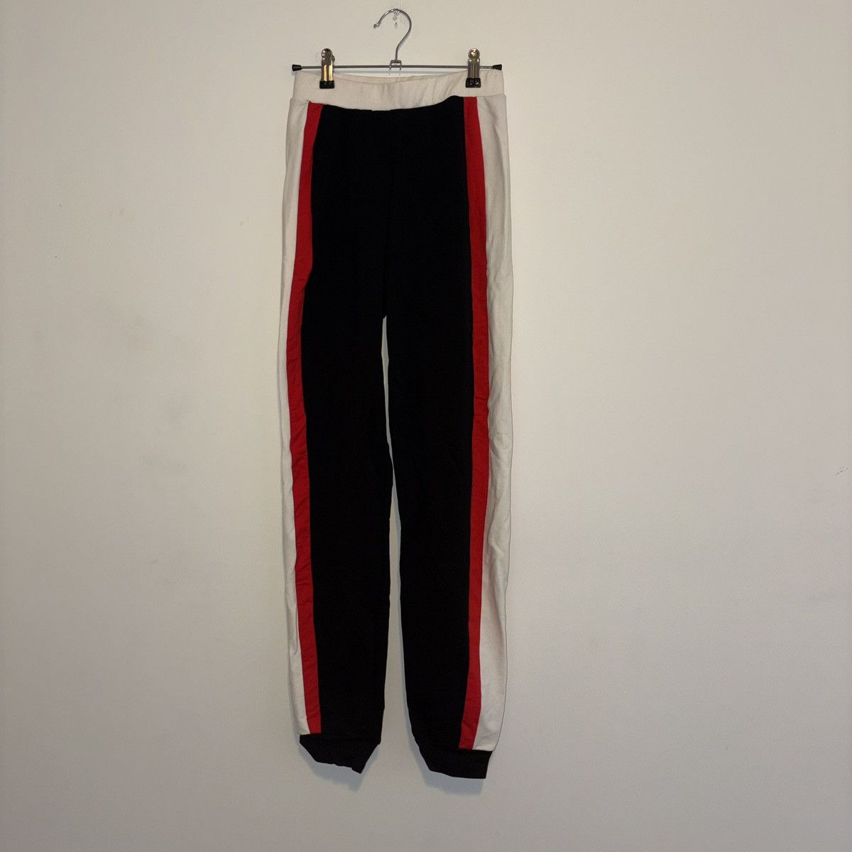 Other Tiger Mist White Red & Black Striped Joggers Size 26" / US 2 / IT 38 - 1 Thumbnail
