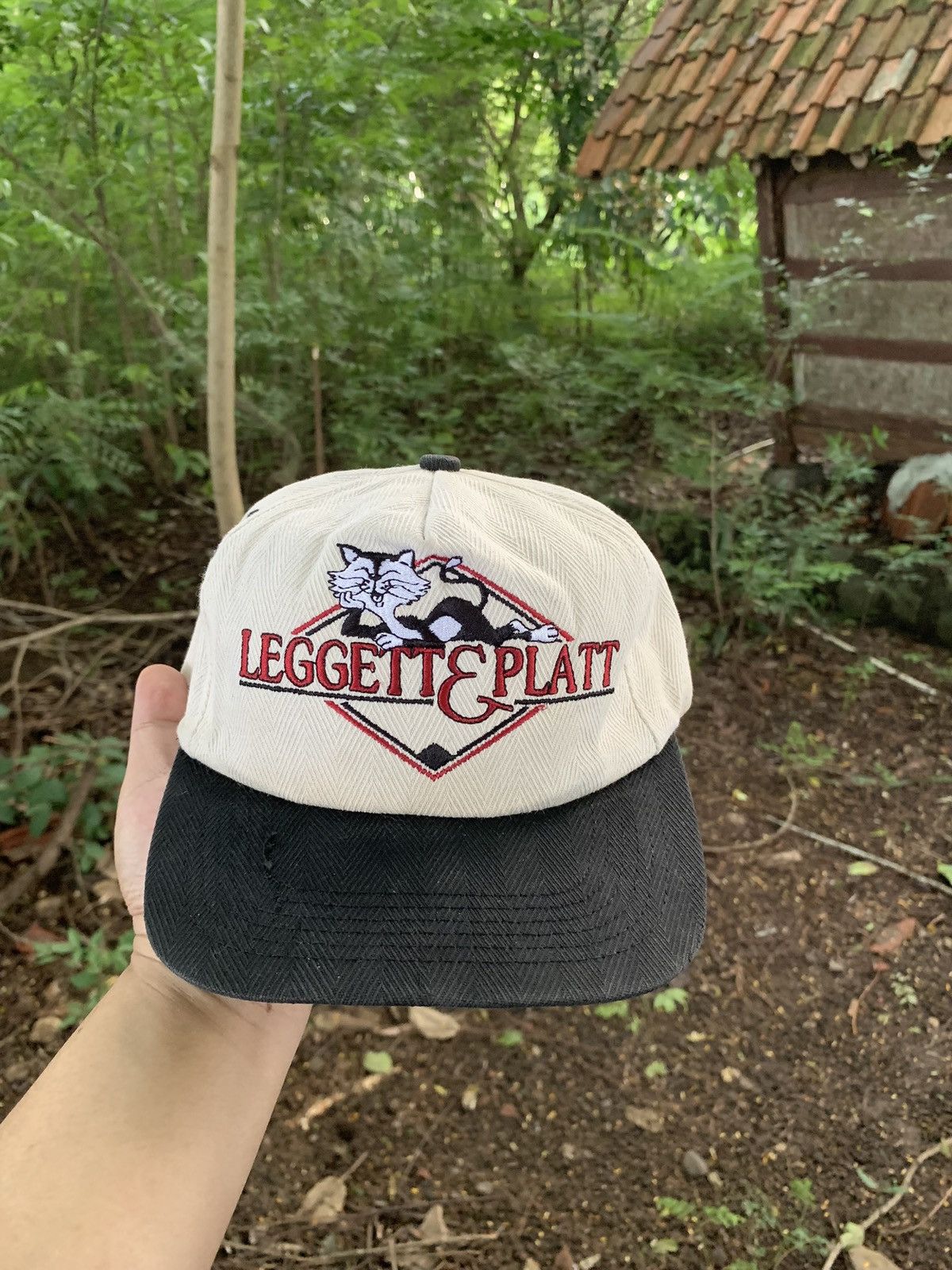 Vintage Vintage 90s Laggette & Platt Two Tone By K Product Rope Hat Size ONE SIZE - 1 Thumbnail