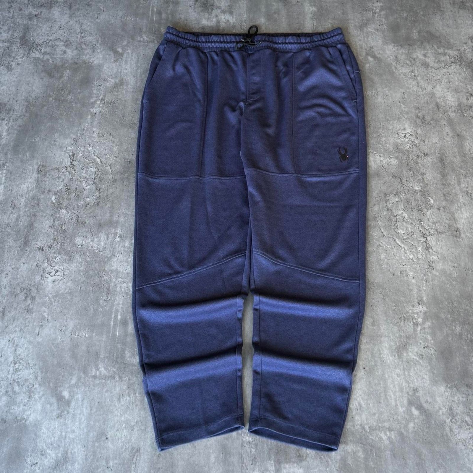Japanese Brand × Spyder × Vintage Vintage Y2K Baggy Spyder Grunge Opium Tech Drill Sweatpants Size US 38 / EU 54 - 1 Thumbnail