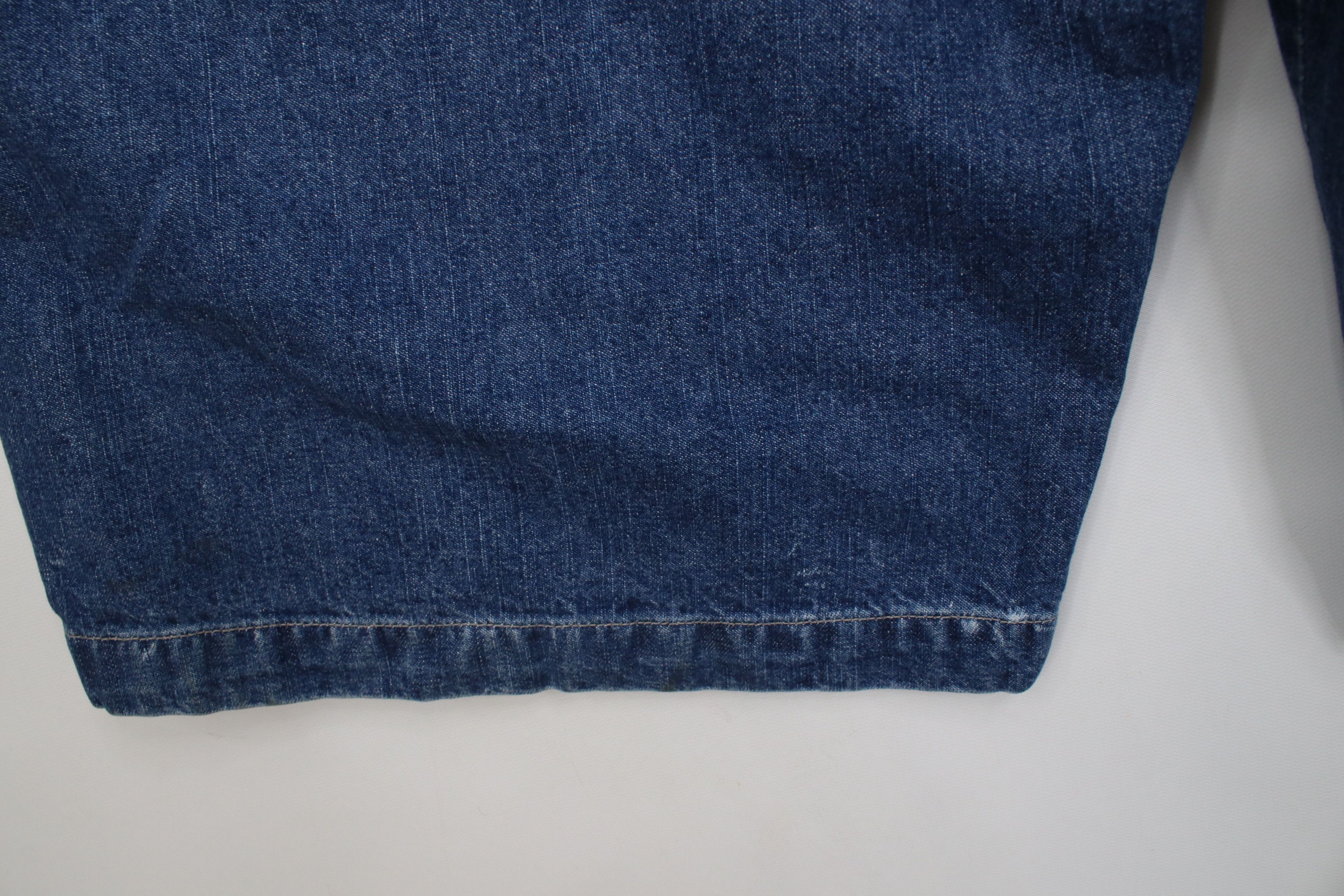 Vintage Vintage 90s Y2K Streetwear Dungaree Denim Jean Shorts Jorts Size US 34 / EU 50 - 12 Thumbnail
