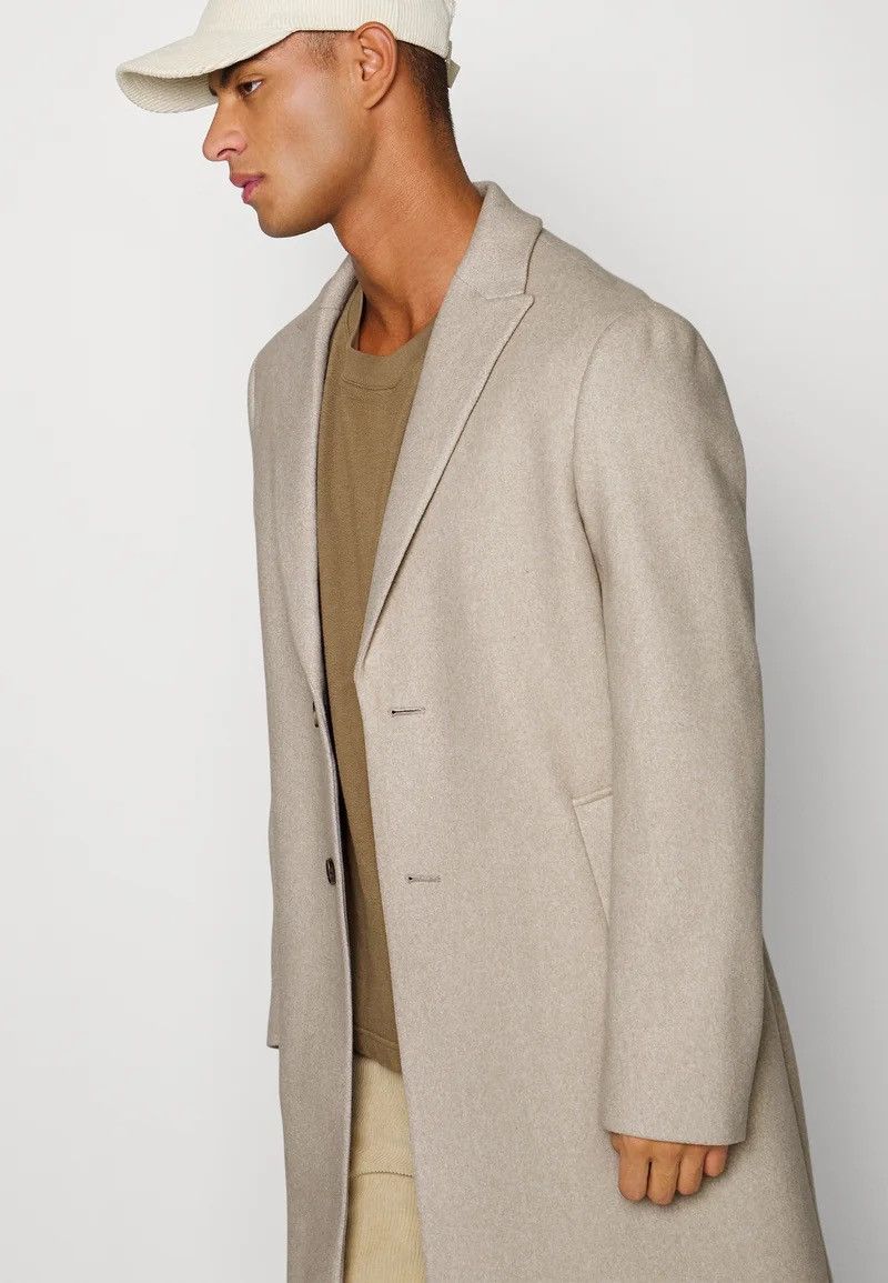 Other !DS! AW23 Isaac Dewhirst Beige Wool Coat Size US M / EU 48-50 / 2 - 4 Thumbnail