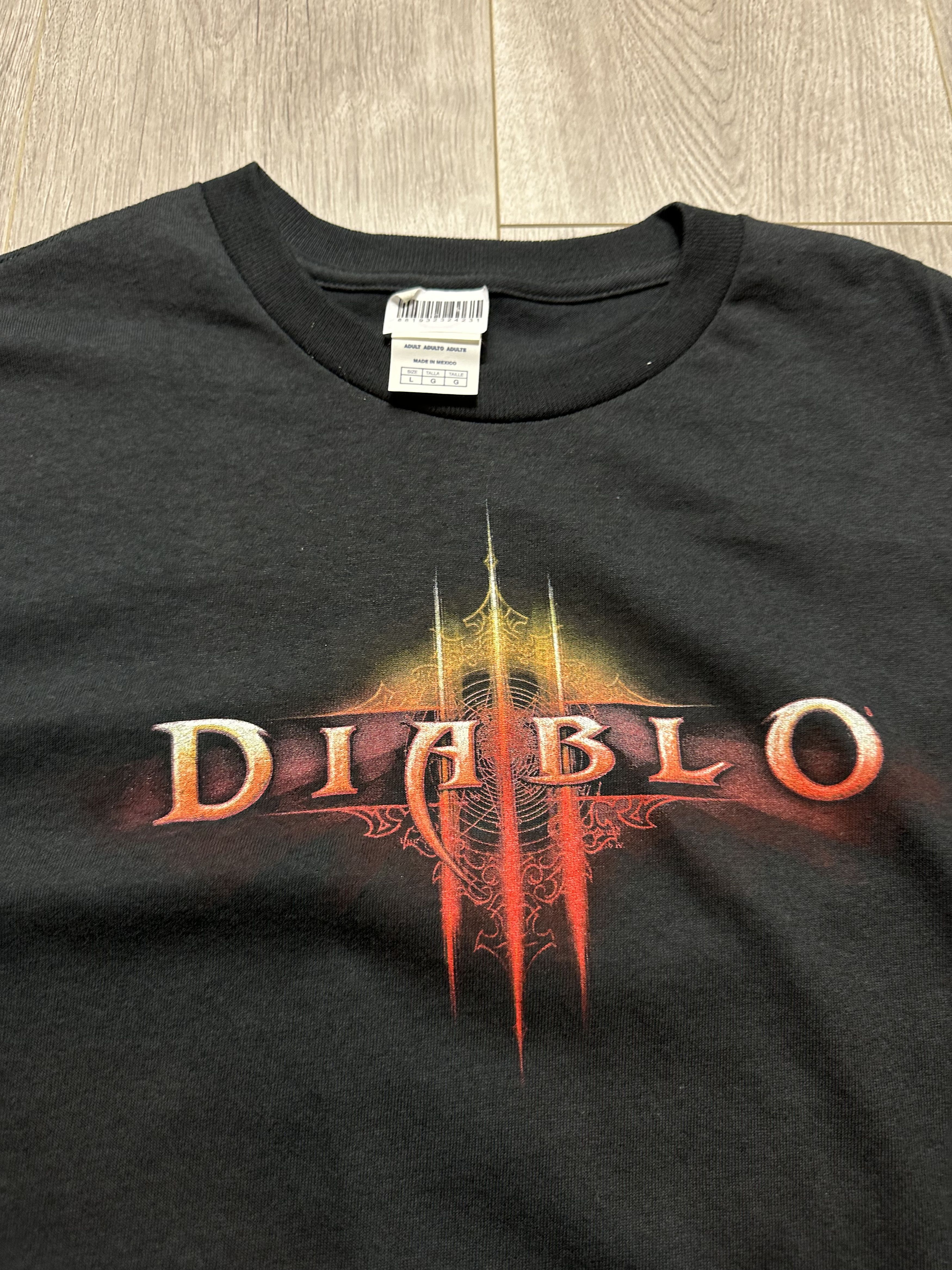 The Game × Vintage Official Diablo 3 Blizzard Entertainment Video Game Promo Size US L / EU 52-54 / 3 - 4 Thumbnail