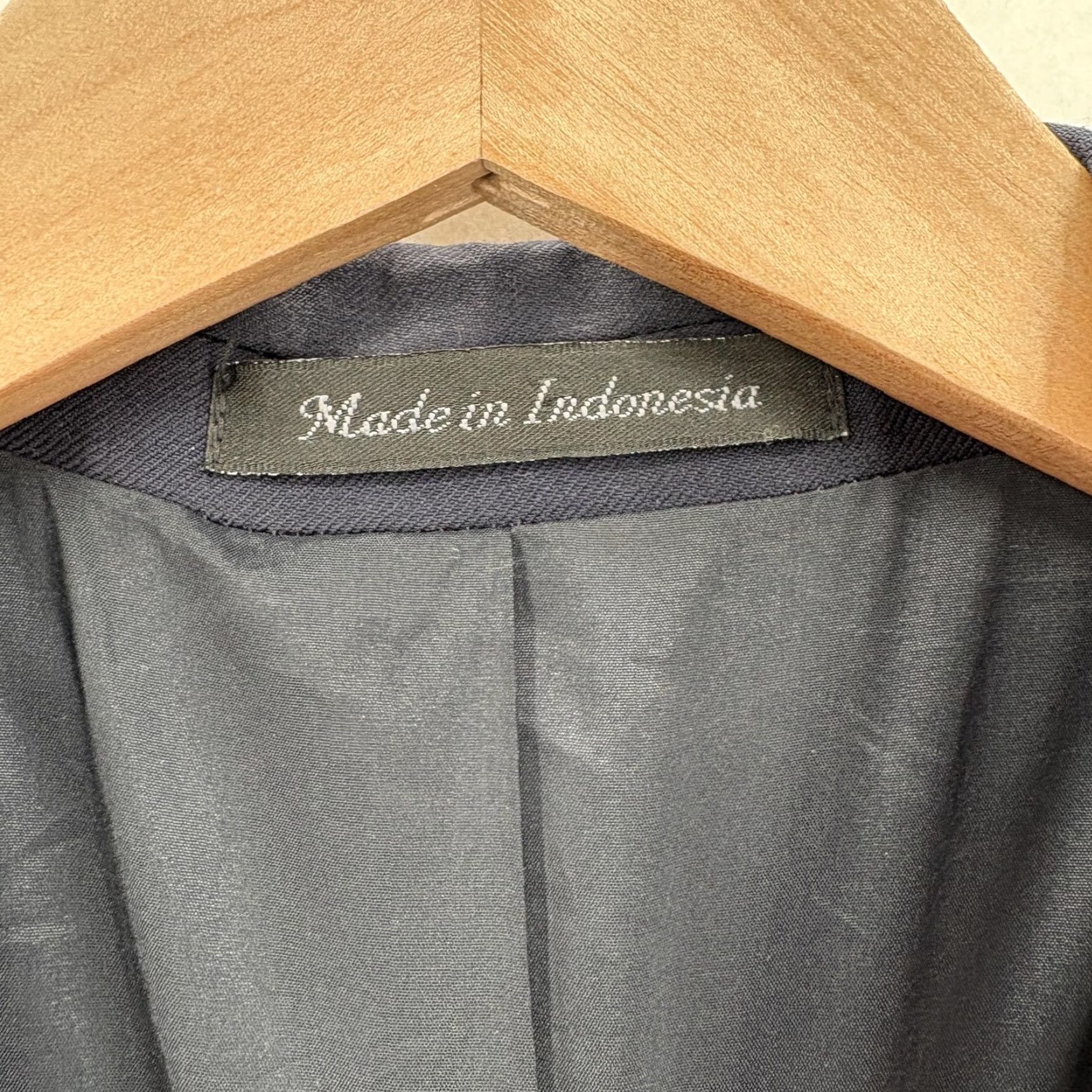 Ralph Lauren Lauren Ralph Lauren Blazer Mens 42L Navy Wool Two-Button Sport Coat Jacket Notch Lapel Size 42R - 4 Thumbnail