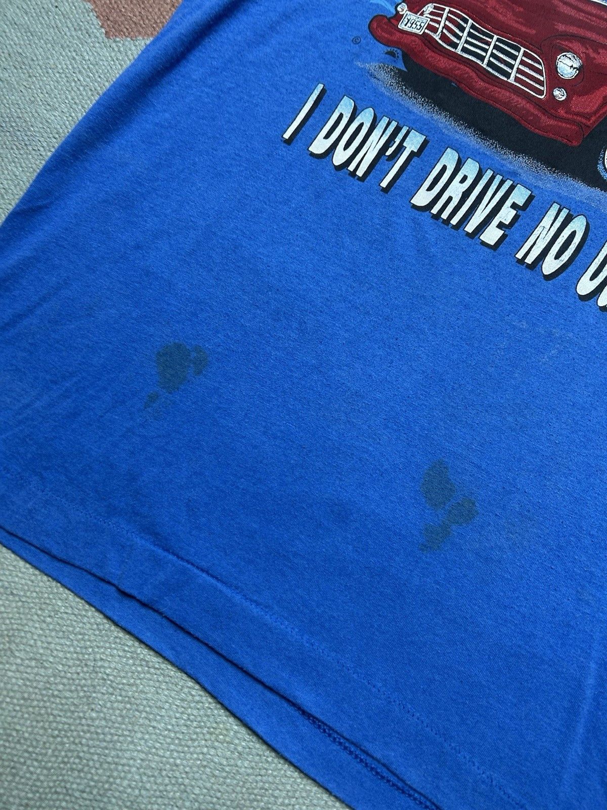 Vintage 80s t shirt I don’t drive no ugly truck babe screen stars XL Size US XL / EU 56 / 4 - 2 Thumbnail