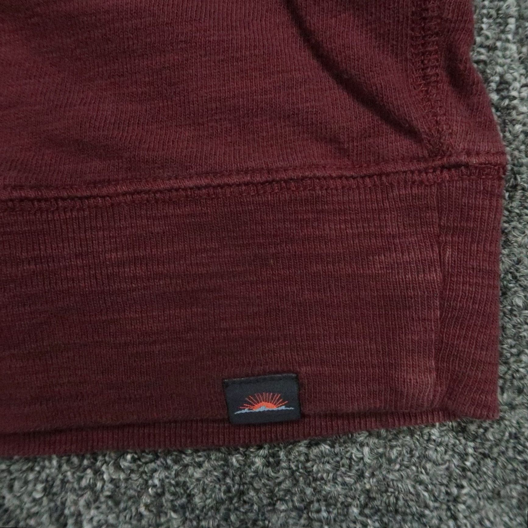 Faherty FAHERTY Hoodie Men’s Medium Red Pullover Midweight Organic Cotton Long Sleeve Hooded Gym & Training Size US M / EU 48-50 / 2 - 4 Thumbnail
