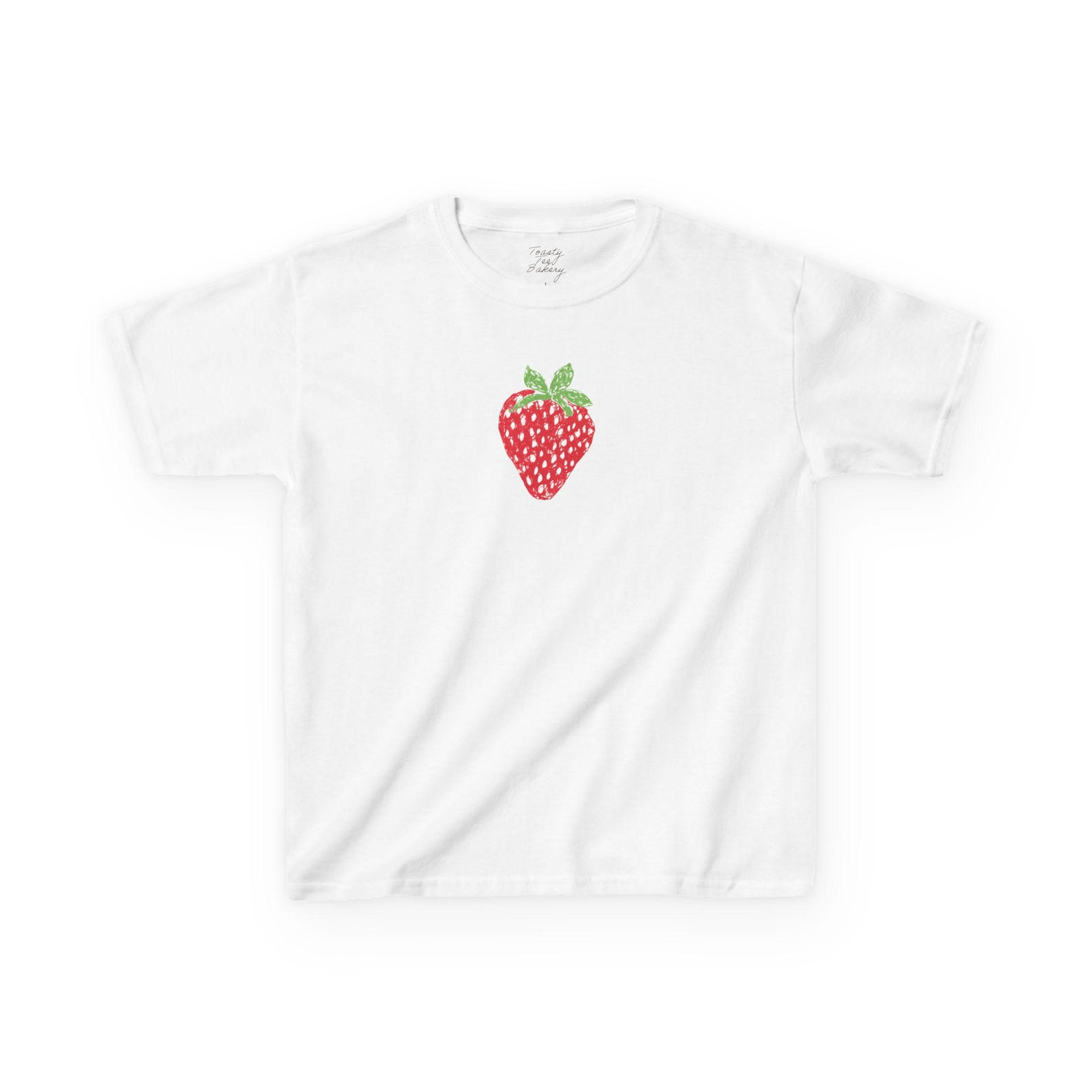 Other Strawberry Graphic Baby Tee – Y2K Long Baby Tee Size L / US 10 / IT 46 - 3 Thumbnail