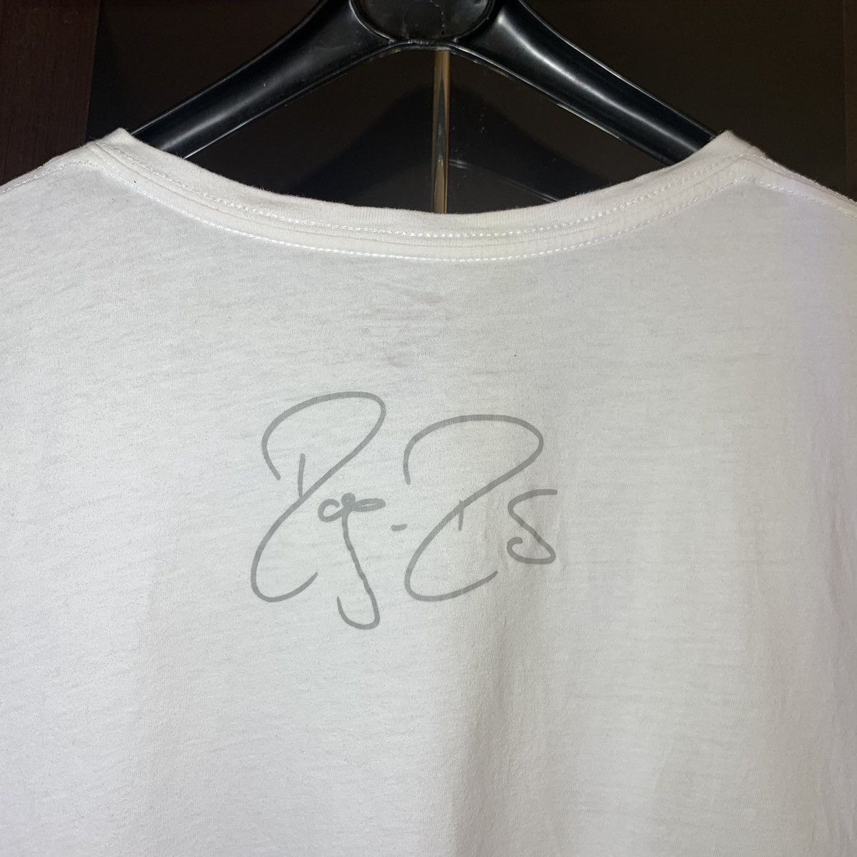 Other Vintage 00s Roger Federer Nike Autograph tee Tennis White Size US L / EU 52-54 / 3 - 8 Thumbnail