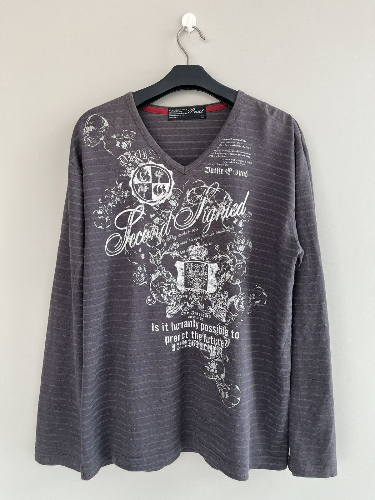 20471120 × Beauty Beast × Hysteric Glamour Japanese Pract Poem skull Seditionaries Punk Style Sleeve Size US L / EU 52-54 / 3 - 1 Thumbnail