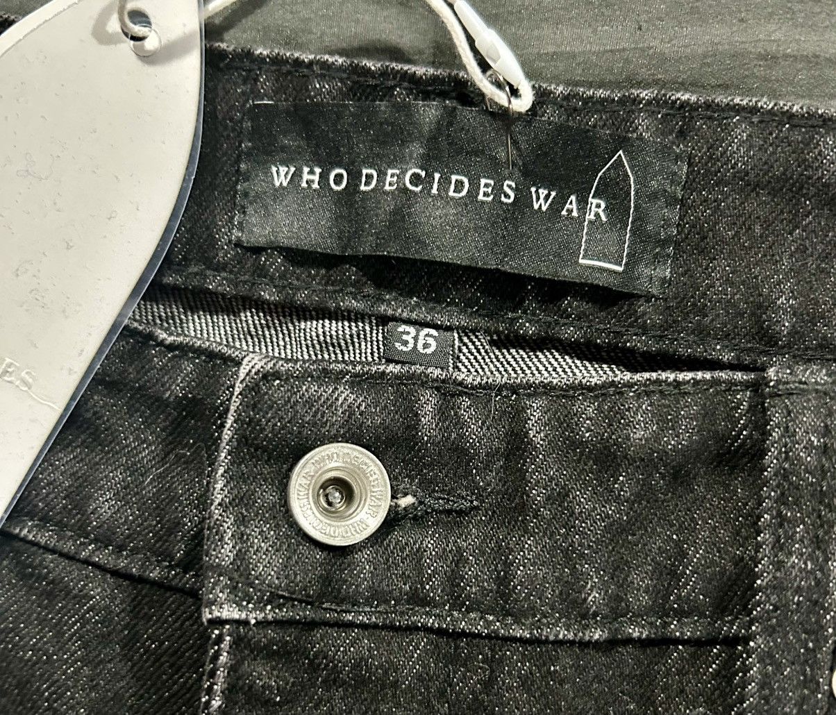 Who Decides War Who Decides War "Scripture" Ultra Flare Distressed Denim Size US 36 / EU 52 - 3 Thumbnail