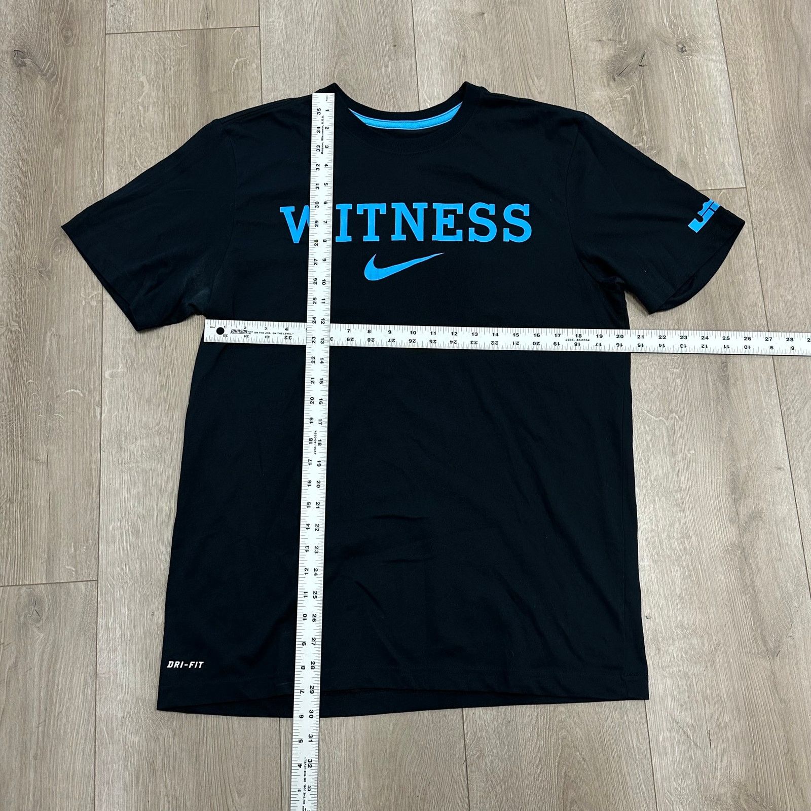 Nike Nike LeBron James Witness Dri-Fit t-shirt Tee Size Large L Size US L / EU 52-54 / 3 - 4 Thumbnail