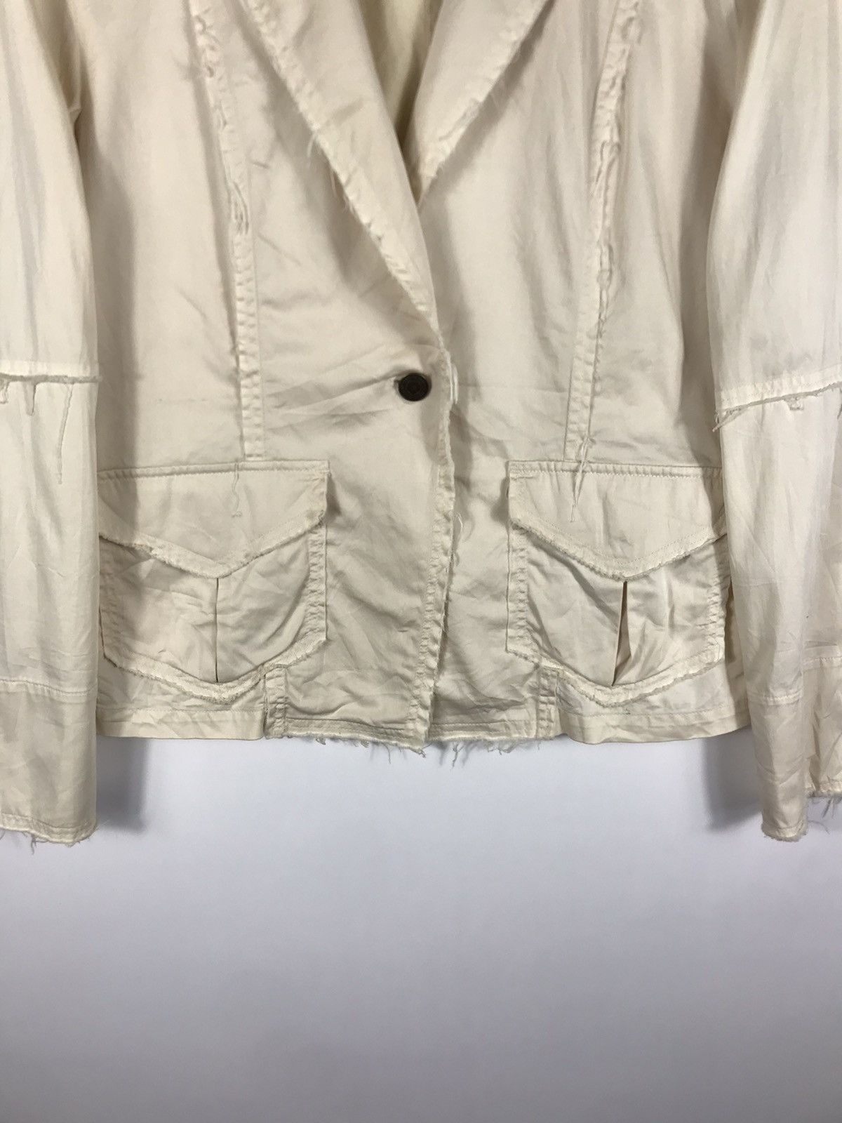 14th Addiction × If Six Was Nine × Seditionaries ⚡️Vintage LookLa Distressed Style Button Coat Jacket Size M / US 6-8 / IT 42-44 - 5 Thumbnail