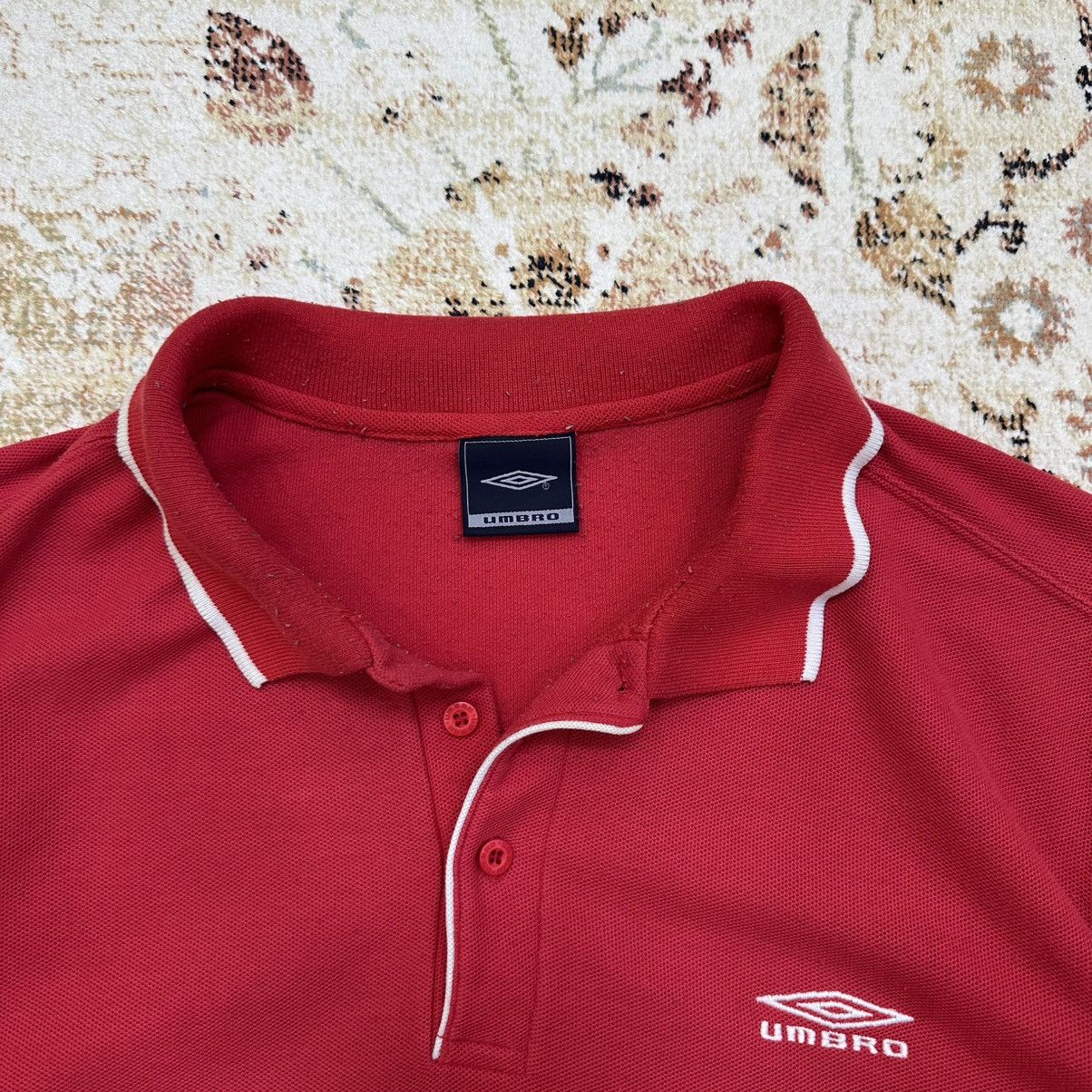 Umbro × Vintage Vintage Umbro Polo T-shirts Small Logo Distressed Old Money Size US L / EU 52-54 / 3 - 6 Thumbnail