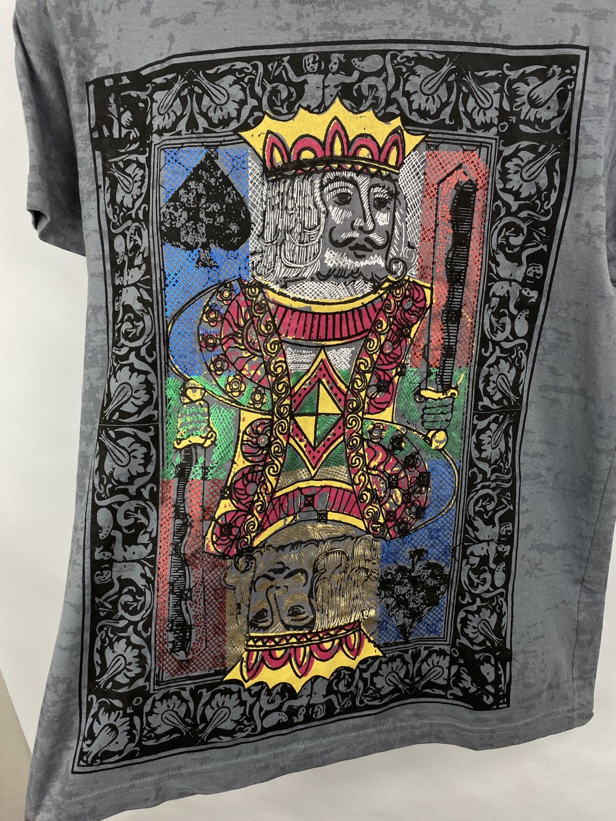 Buddha to Buddha 🃏 Vintage Cards King Buddha Japan Style T-Shirt Ed Hardy Size US S / EU 44-46 / 1 - 4 Thumbnail