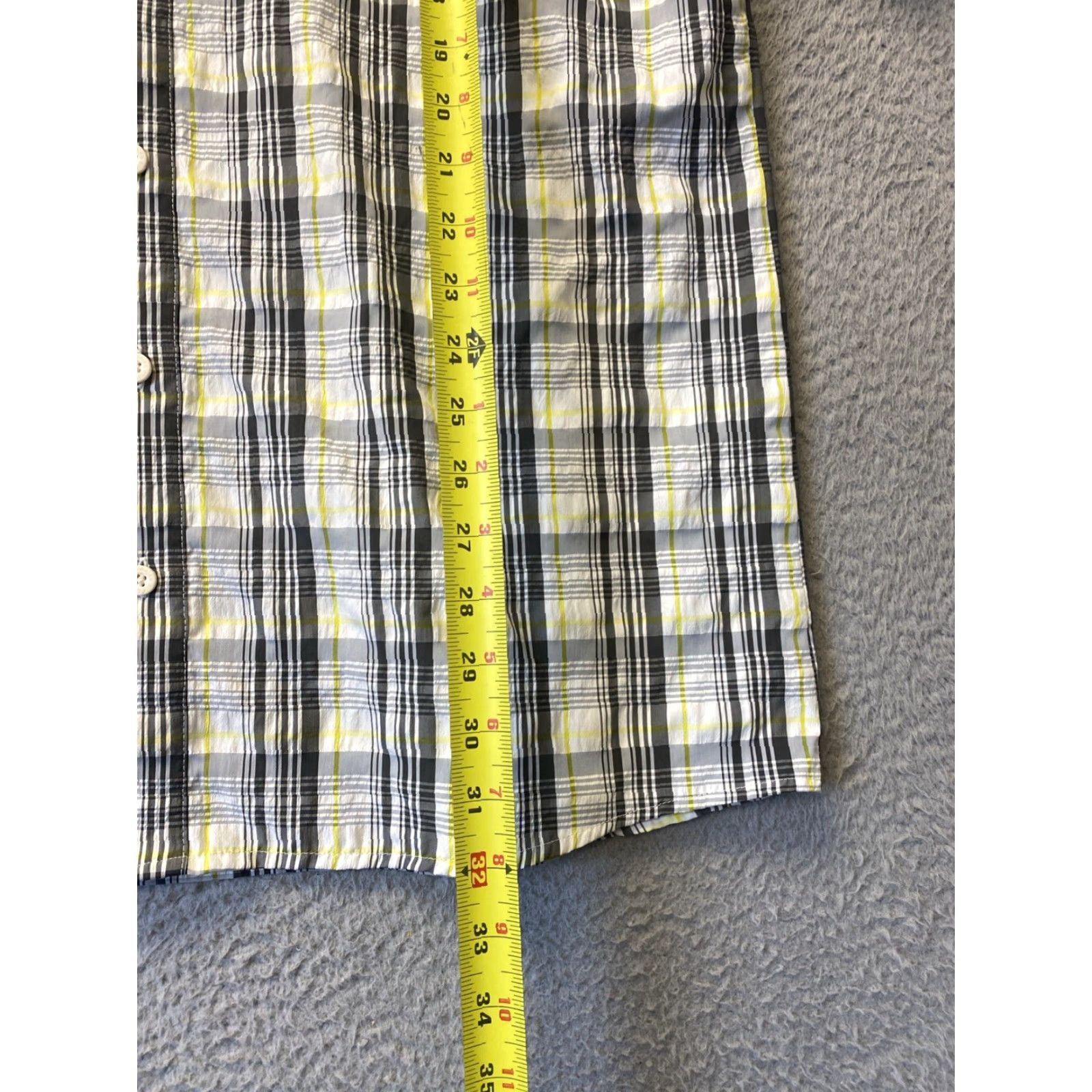 Eddie Bauer Eddie Bauer Travex Mens Short Sleeve Button Up Shirt Size TL Plaid /150-20 Size US M / EU 48-50 / 2 - 7 Thumbnail