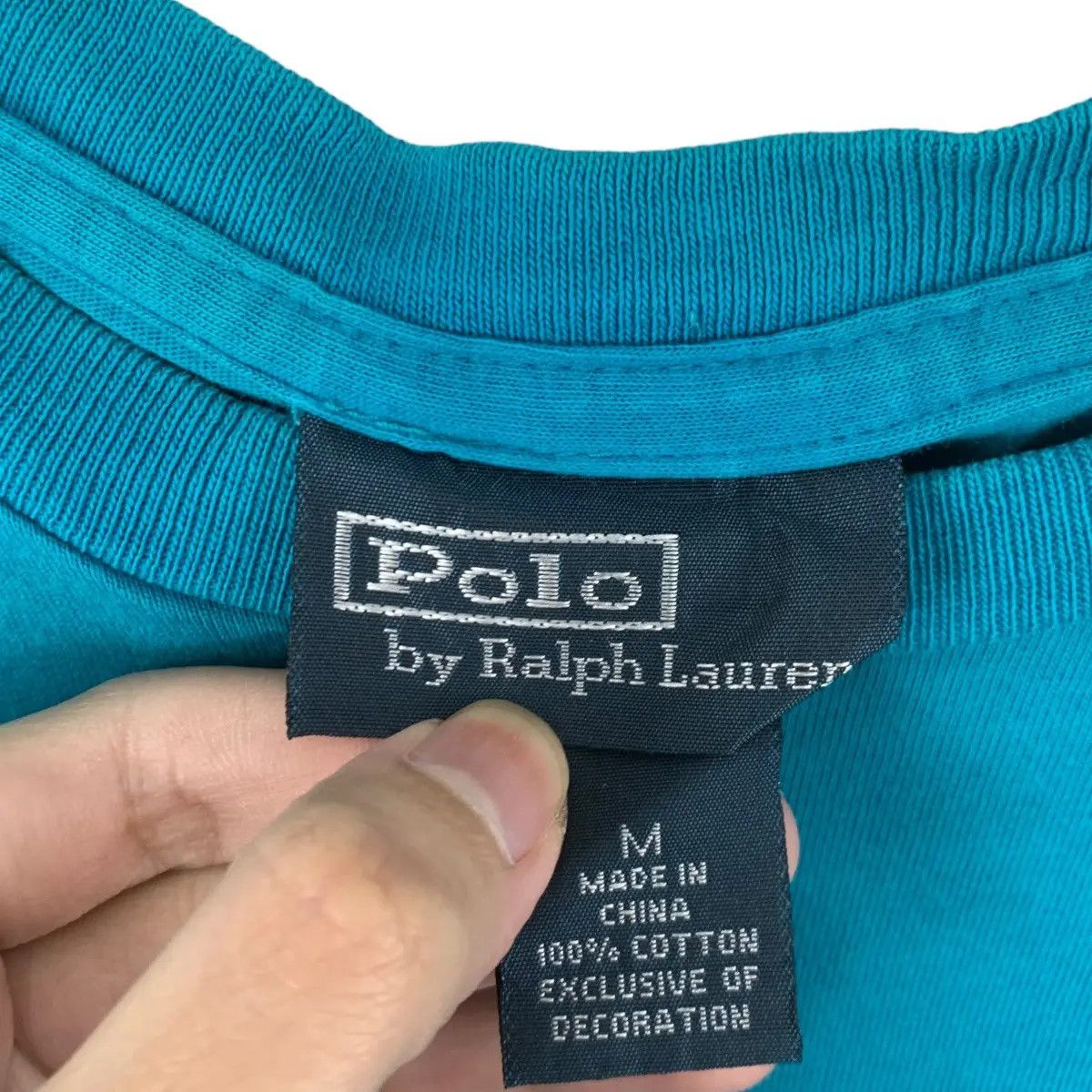 Polo Ralph Lauren Vintage POLO RALPH LAUREN Small Pony Plain Tee Shirt Size US M / EU 48-50 / 2 - 5 Thumbnail