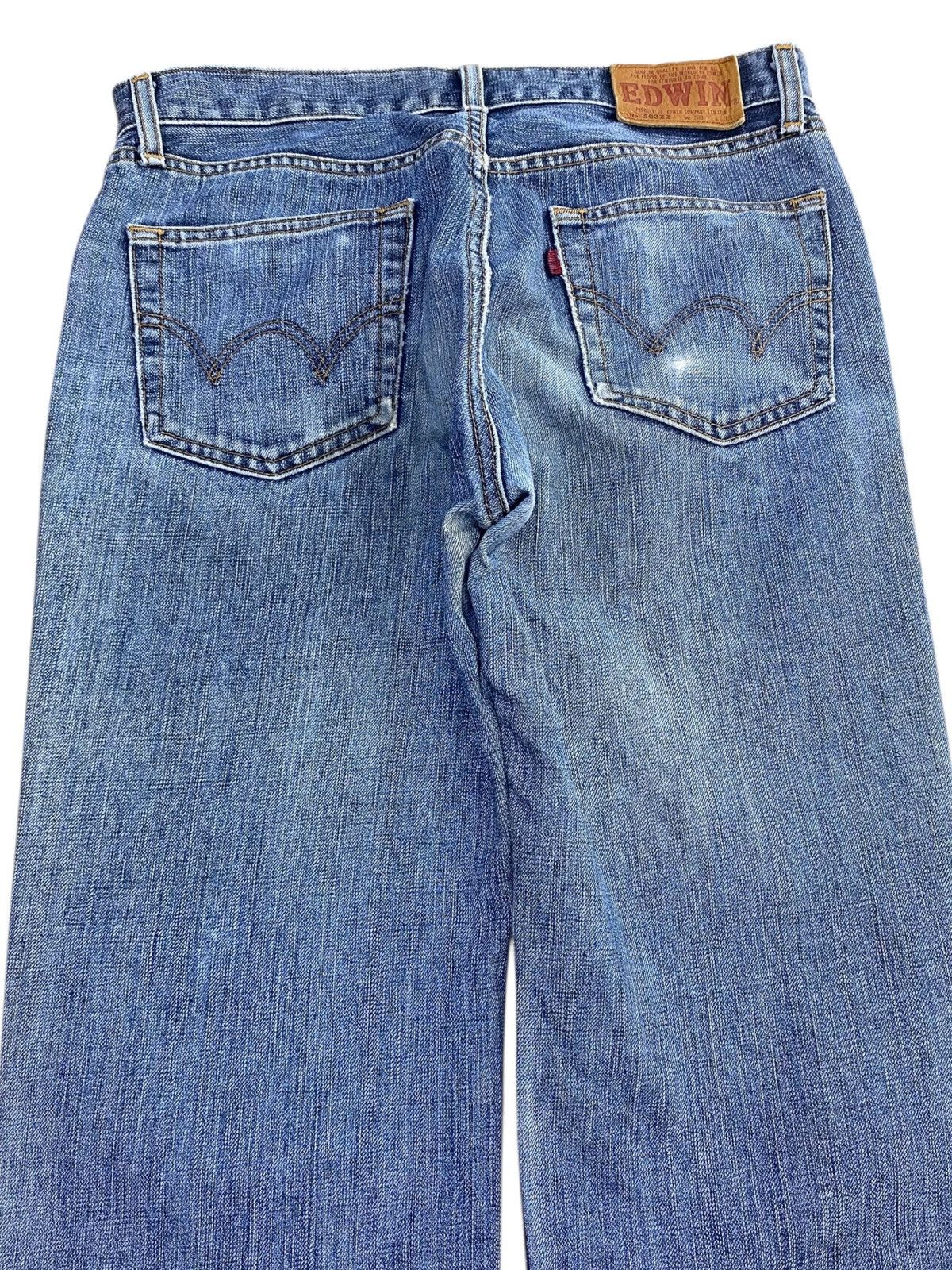 Edwin Edwin Acid Blue Wash Style Loose Jeans Size US 28 / EU 44 - 4 Thumbnail