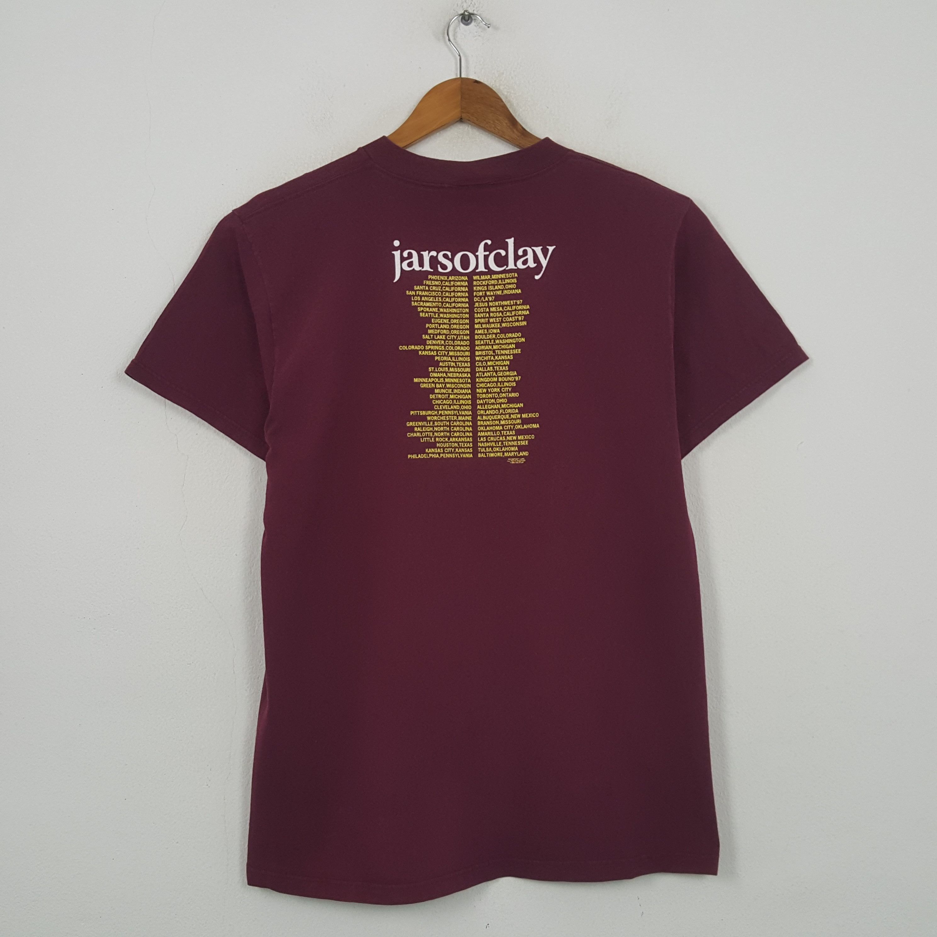 Band Tees Vintage Jars of clay American Alternative Rock Band Tees RR1 Size US L / EU 52-54 / 3 - 2 Thumbnail