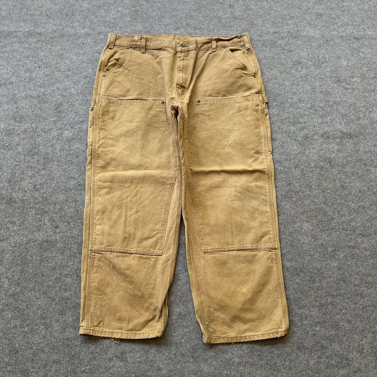 Carhartt × Vintage Vintage Carhartt Double Knee BRN Size US 40 / EU 56 - 1 Thumbnail