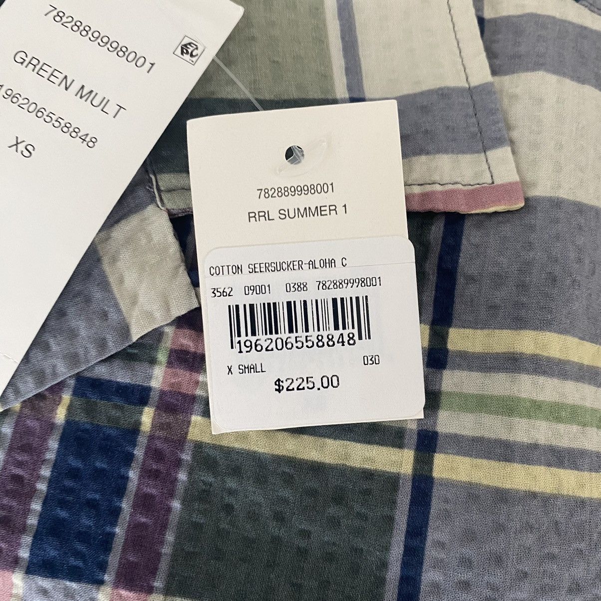 RRL Ralph Lauren RRL Double RL Ralph Lauren Plaid Madras Seersucker Workwear Size US XS / EU 42 / 0 - 6 Thumbnail