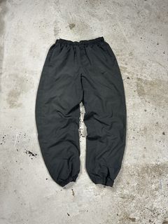 Nike Vintage y2k black grey track pants striped