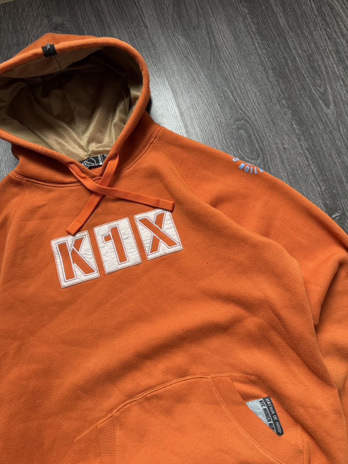NBA × Vintage Y2K Vintage KIX Big logo NBA Hoodie Size US L / EU 52-54 / 3 - 3 Thumbnail