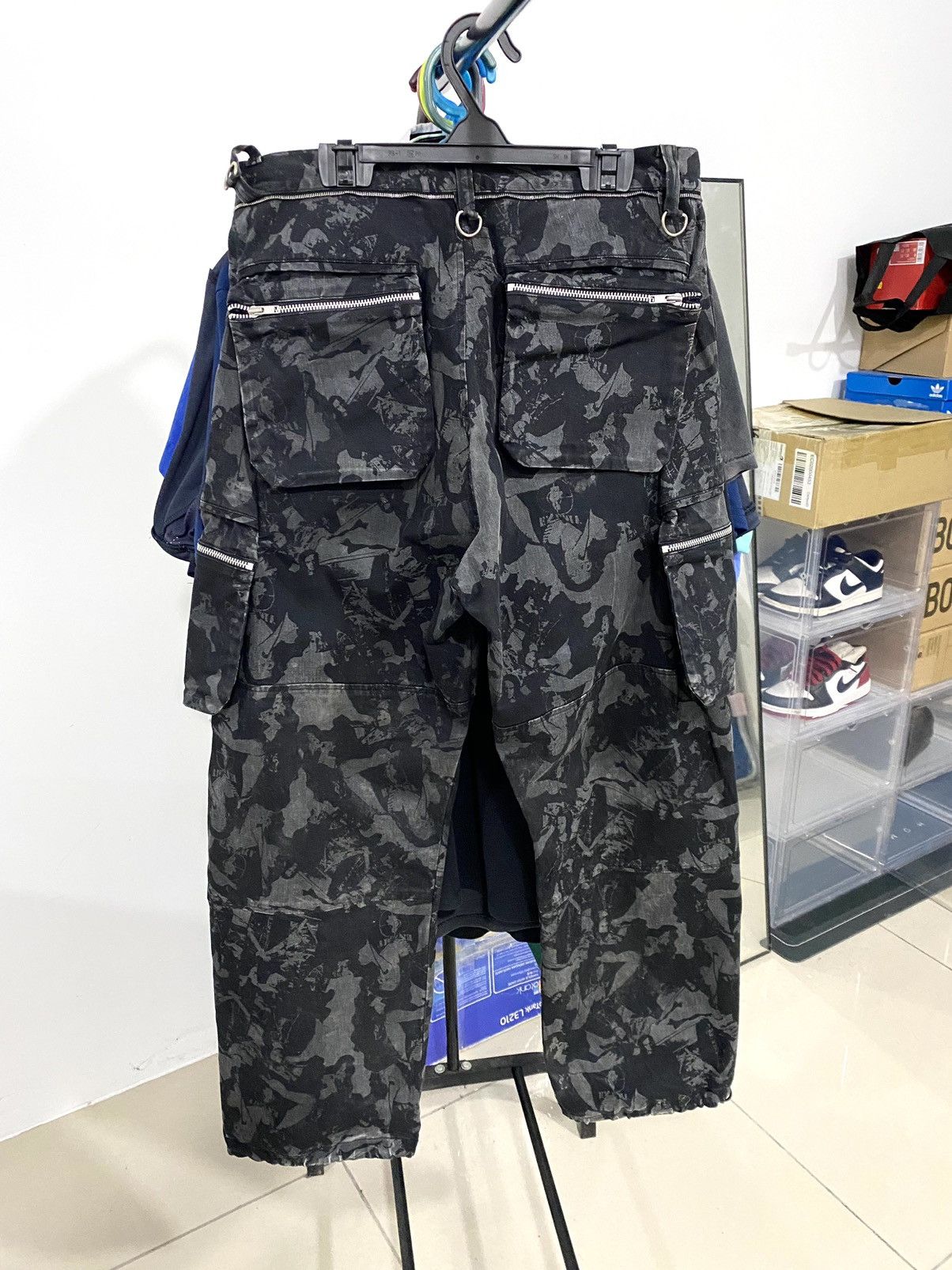 Undercover Rare Undercover Scab bondage Camo Public Enemy Size US 30 / EU 46 - 4 Thumbnail