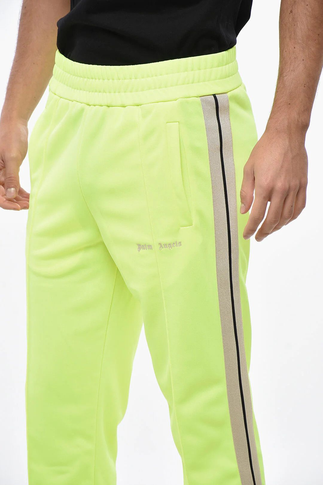 Palm Angels og1mm0326 Sweatpants & Joggers in Yellow Size US 38 / EU 54 - 3 Thumbnail