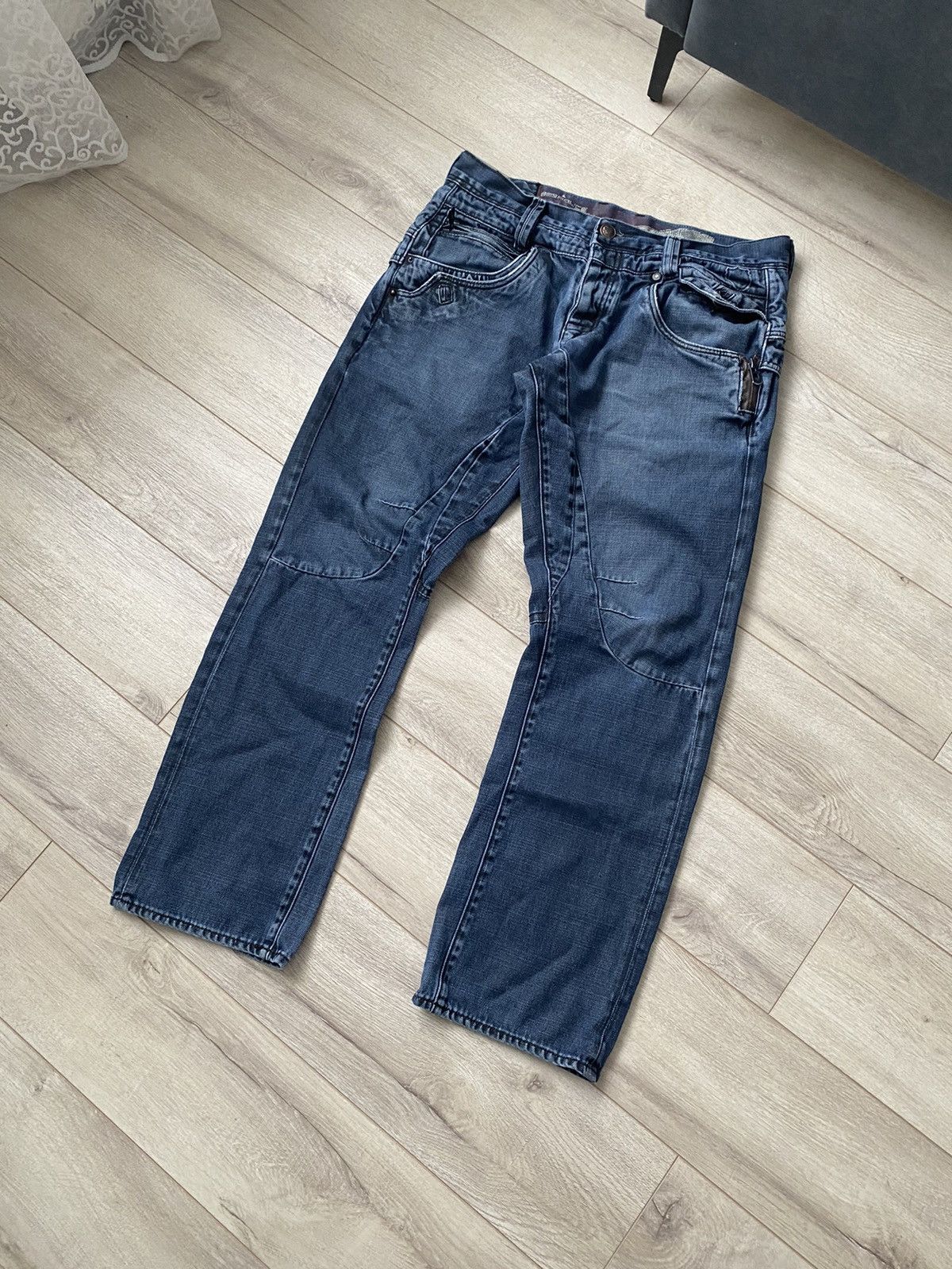 Hysteric Glamour Vintage VTG Faded Japanese Style Cargo Faded Y2K Jeans Denim Size US 32 / EU 48 - 5 Thumbnail