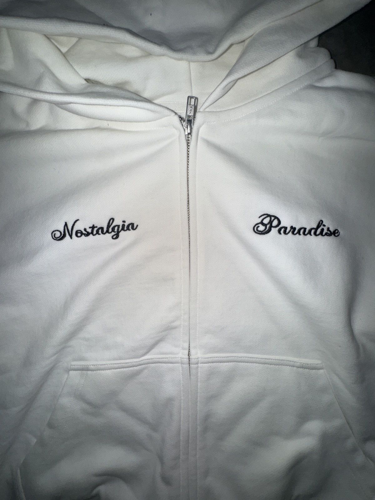 Vintage Selah “Paradise” Cropped zip up hoodie Size US L / EU 52-54 / 3 - 3 Thumbnail