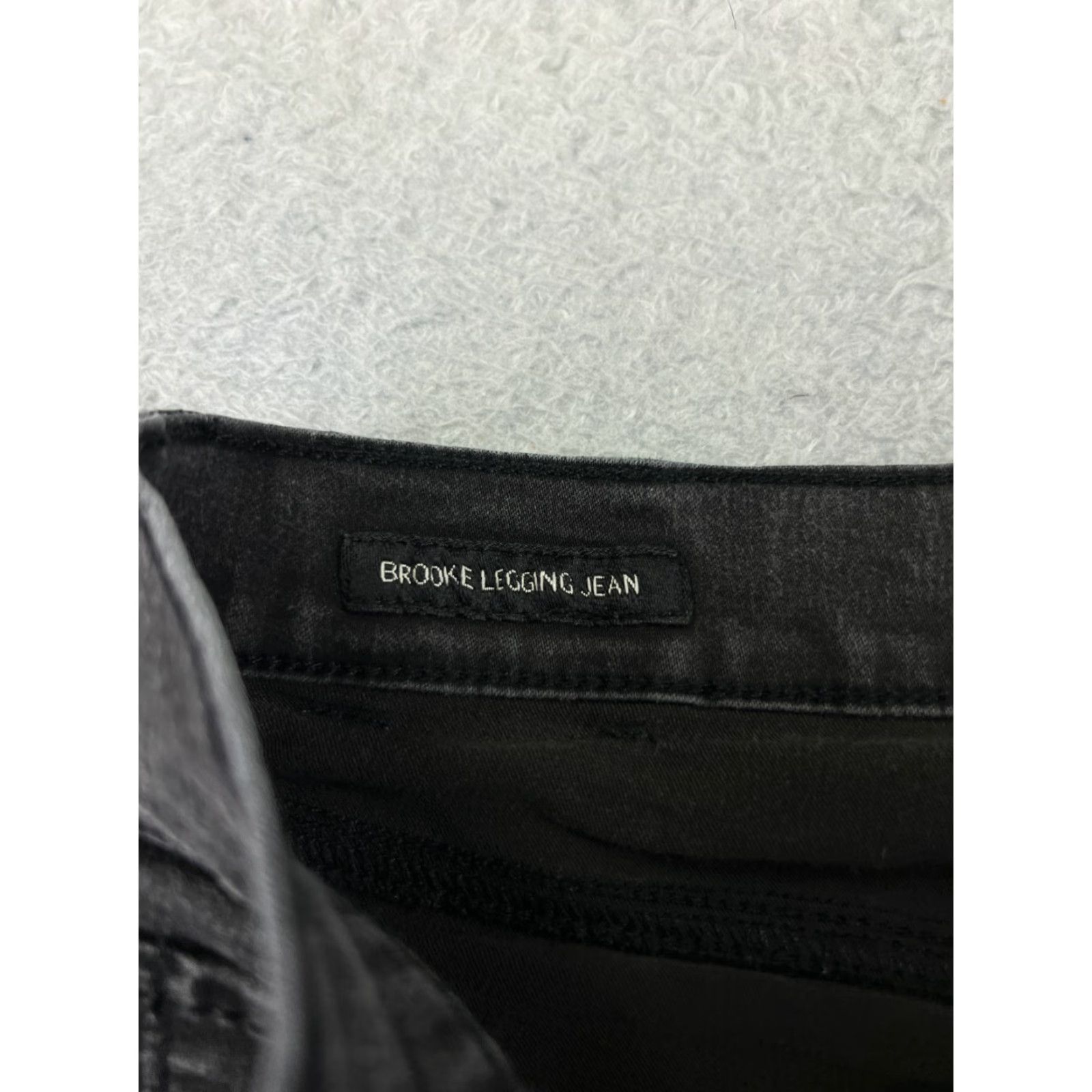 Lucky Brand Lucky Brand Jeans Womens 6 Black Denim Brooke Legging Jean Skinny Tapered Size 28" / US 6 / IT 42 - 7 Thumbnail
