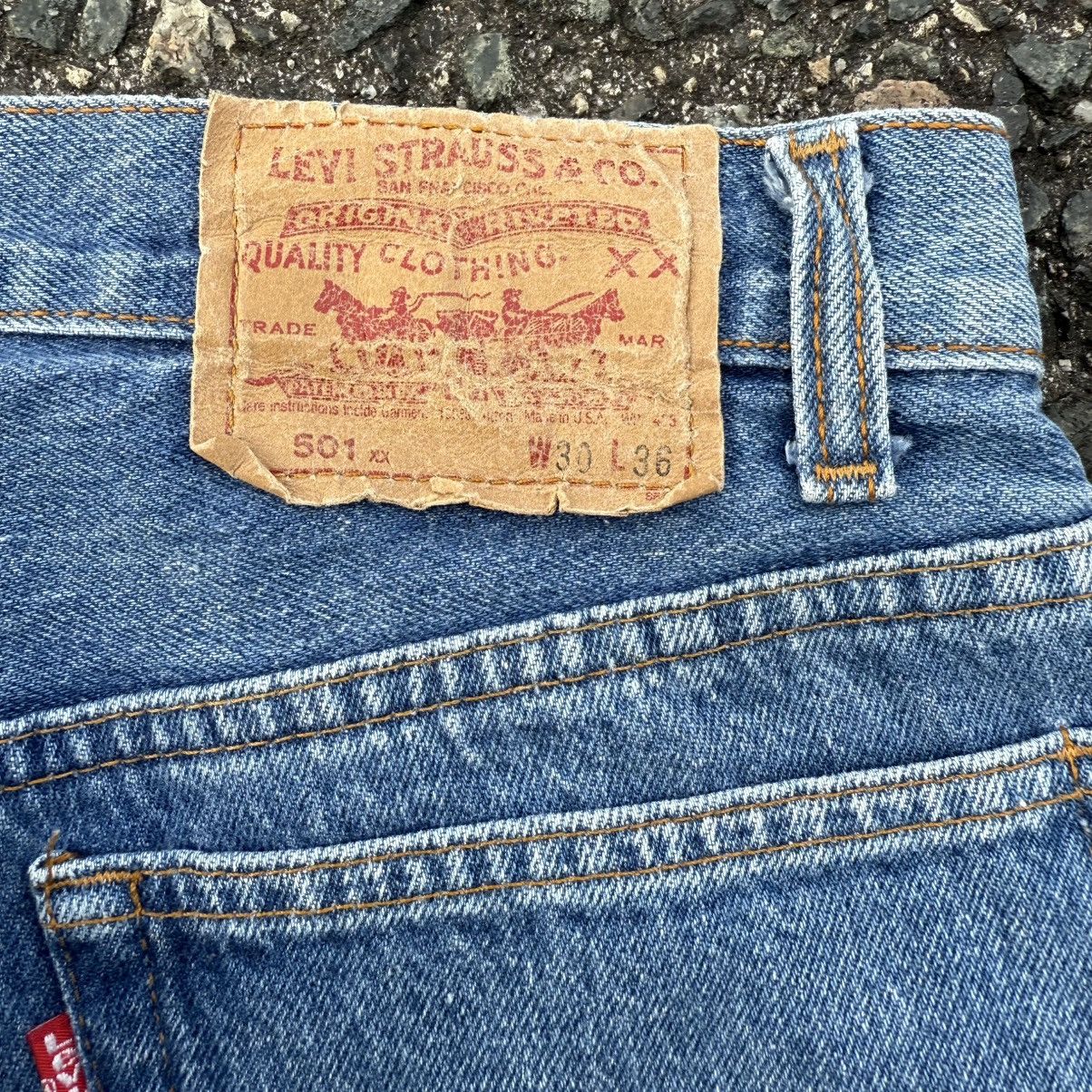 Levi's Vintage Clothing W30 VINTAGE LEVI'S 501 USA BLUE JEAN DENIM PANTS Size US 30 / EU 46 - 13 Thumbnail