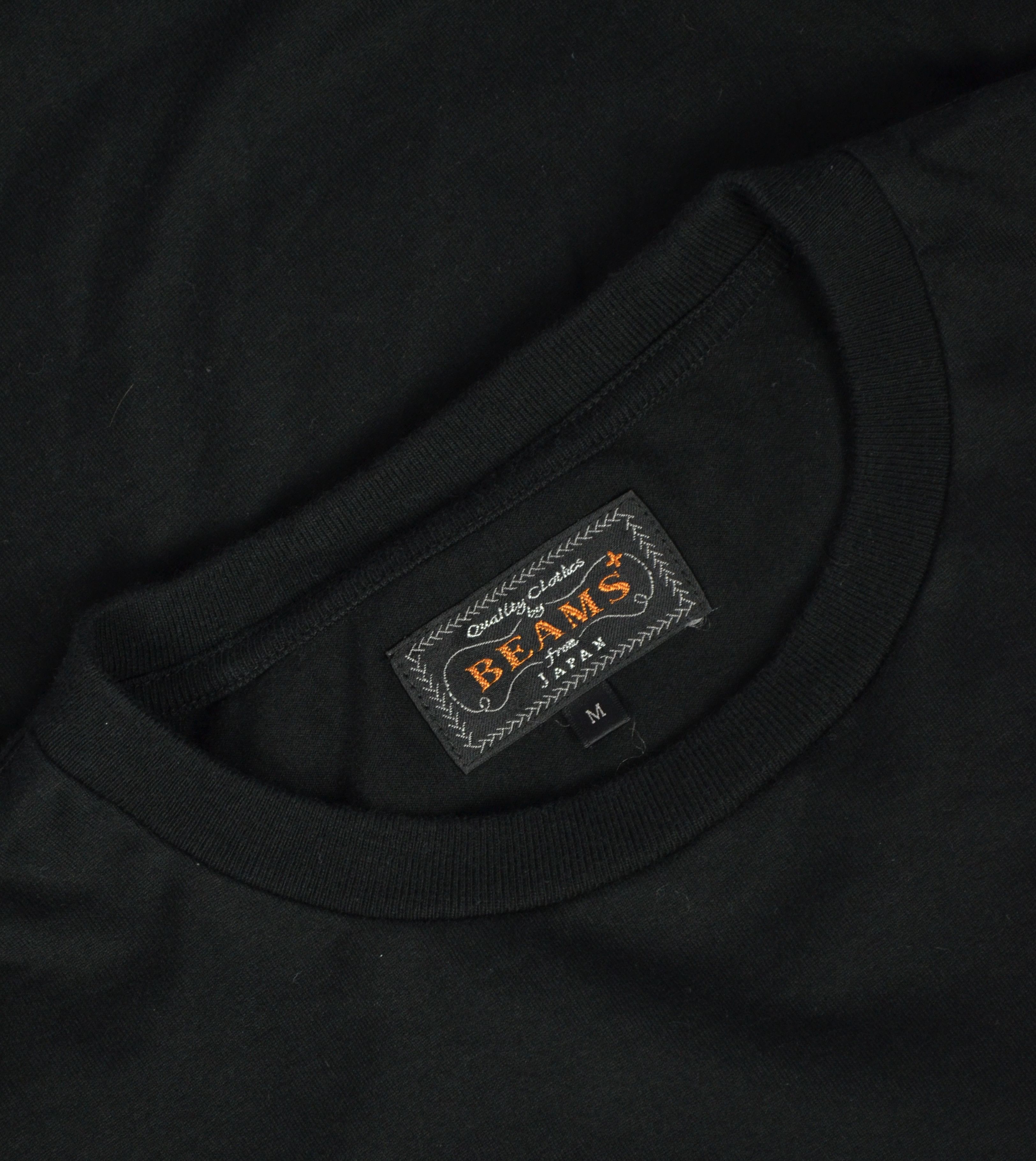 Beams Plus × Japanese Brand Beams Plus Long Sleeve Black Pocket Tee T Shirt Size M Japan Size US M / EU 48-50 / 2 - 7 Thumbnail