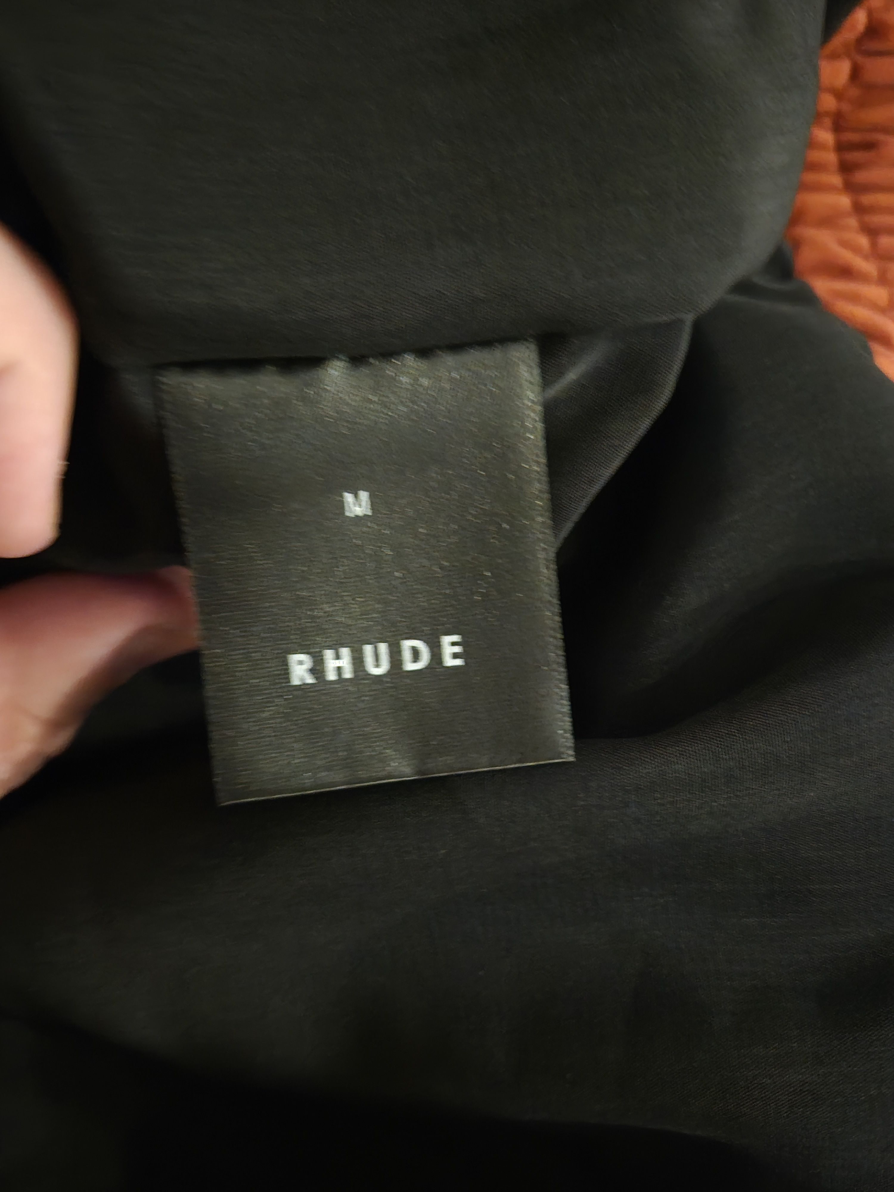 Rhude Rhude Maroon Velvet Jacket Size Medium Size US M / EU 48-50 / 2 - 7 Thumbnail
