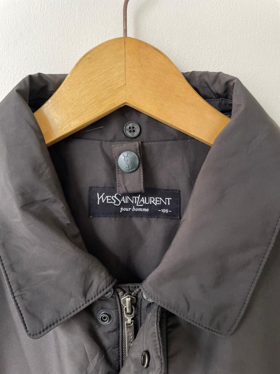 Saint Laurent Paris Vintage Yves Saint Laurent YSL Parka Jacket Size US XL / EU 56 / 4 - 4 Thumbnail