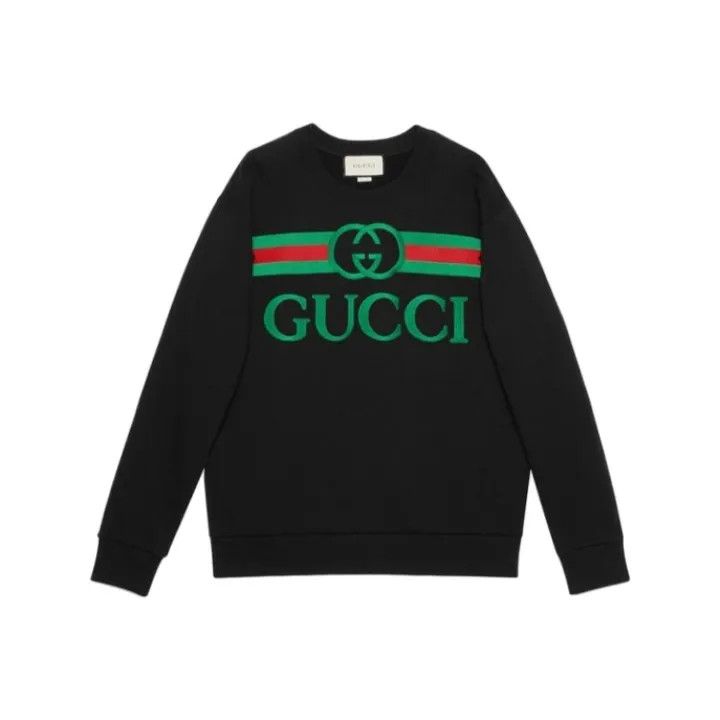 Gucci Gucci Logo Oversized Hoodie for Women Size S / US 4 / IT 40 - 1 Thumbnail