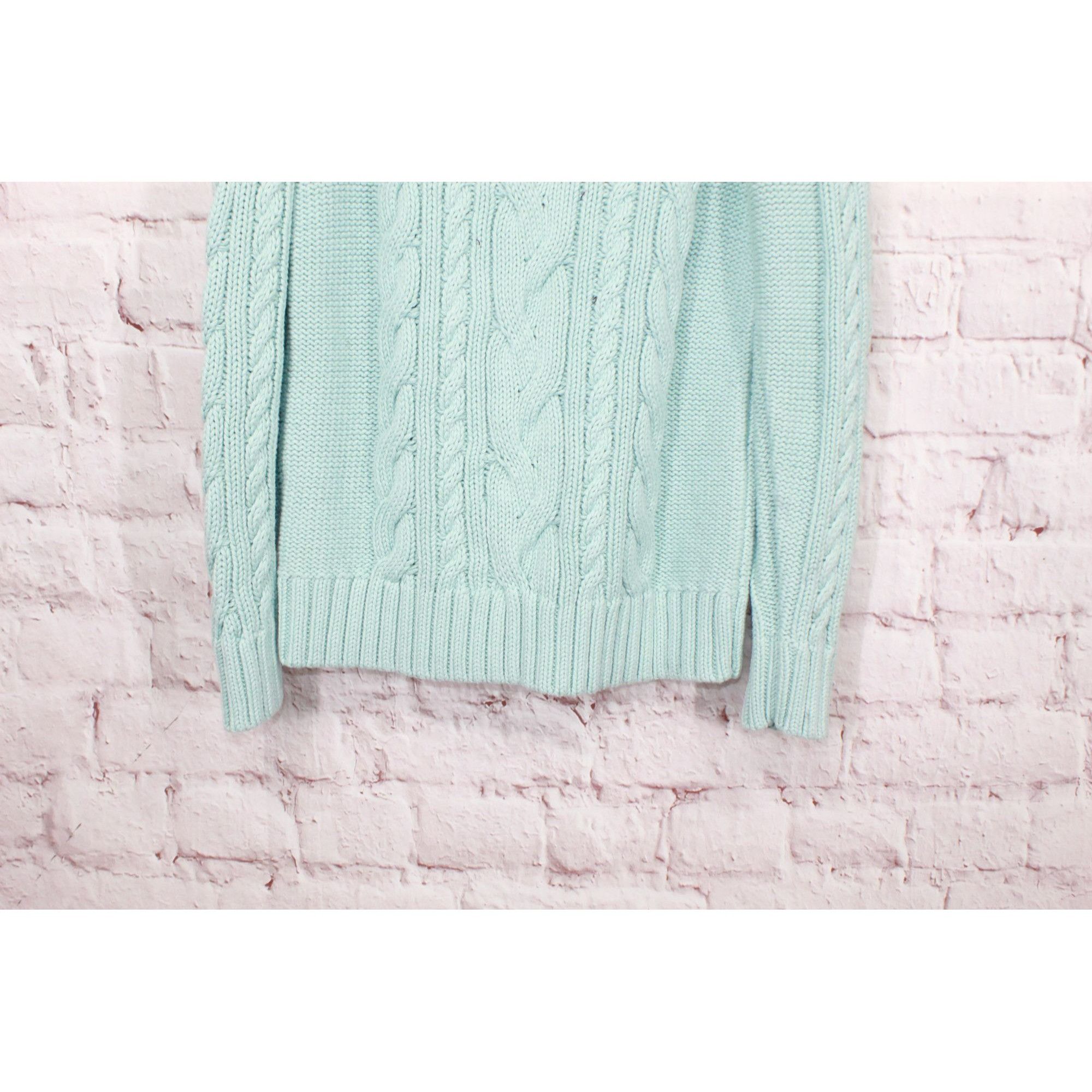 L.L. Bean LL Bean Women's Double L Cable Sweater Crewneck Size S / US 4 / IT 40 - 5 Thumbnail