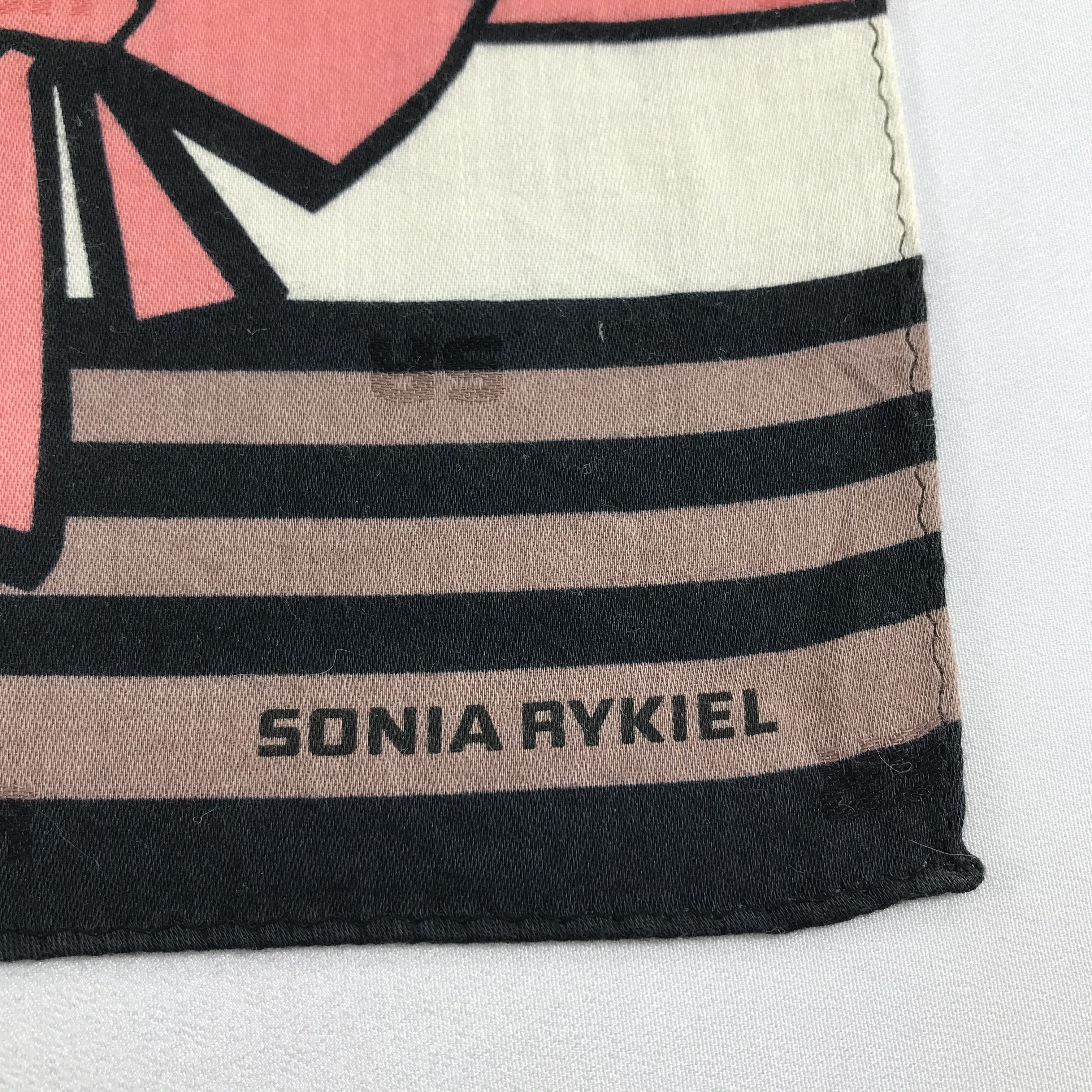 Sonia Rykiel Sonia Rykiel Handkerchief Neckerchief Bandana H1007 Size ONE SIZE - 3 Thumbnail