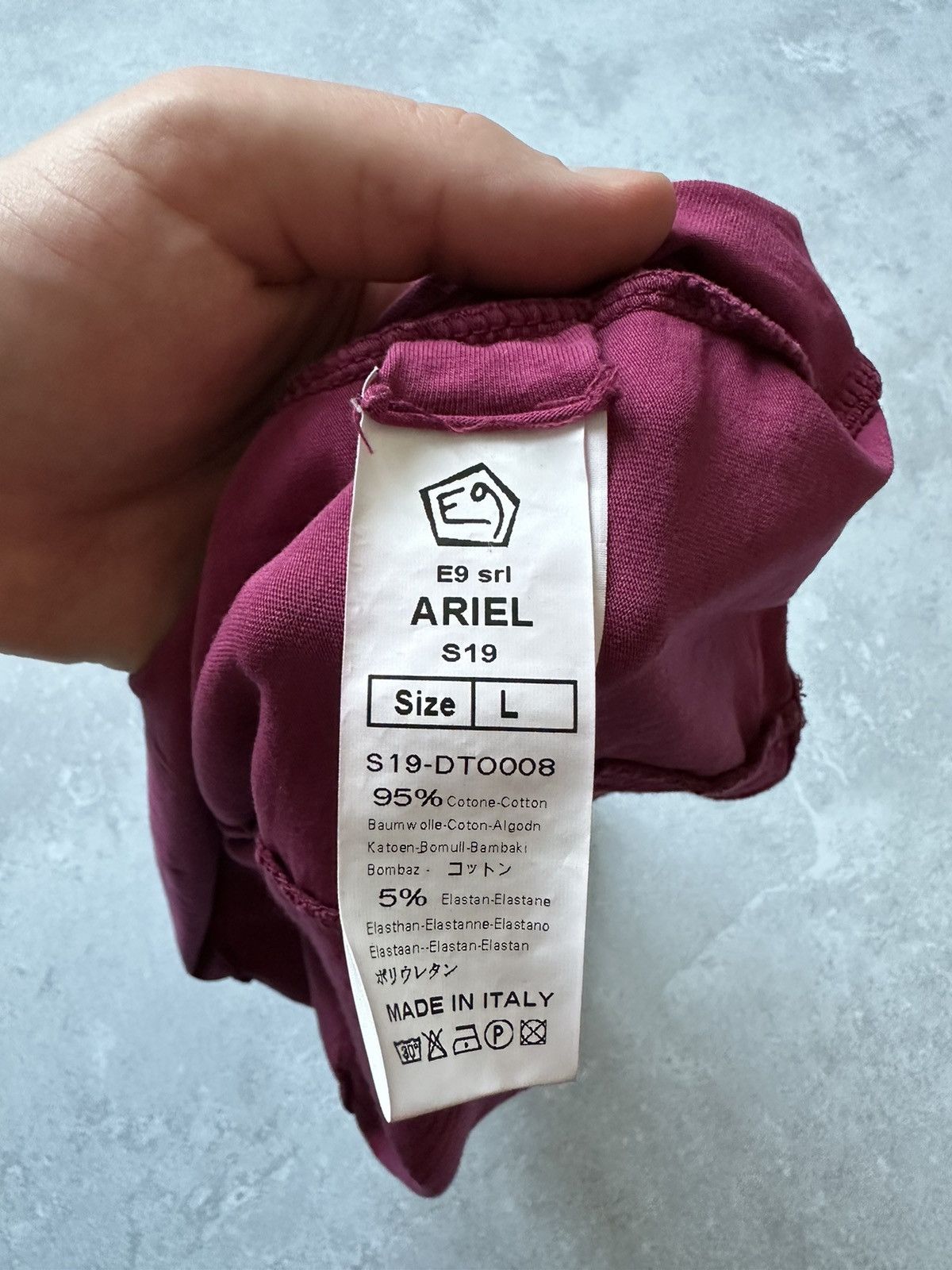 Designer Tank Top E9 srl Ariel S19 size L Size L / US 10 / IT 46 - 13 Thumbnail