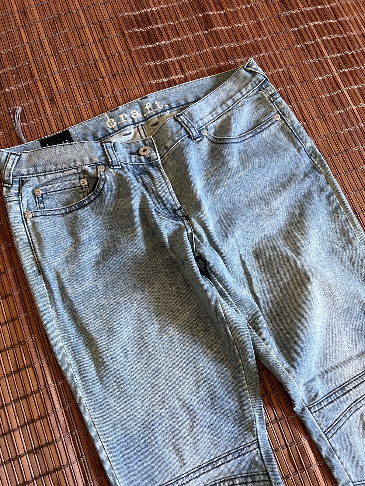 Other C.R.A.F.T JEANS Women’s skinny motorcycle denim Size 29" - 2 Thumbnail