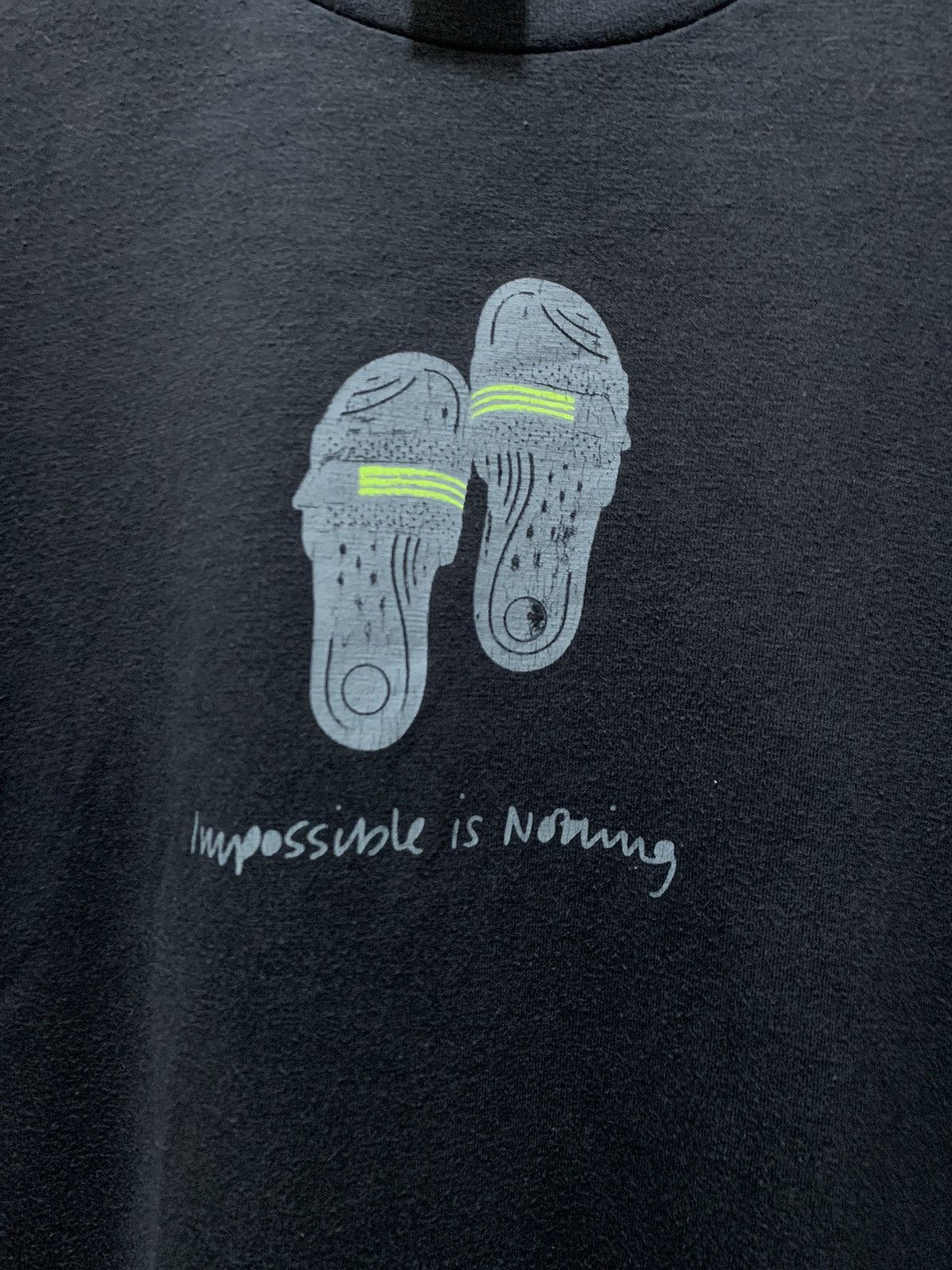 Adidas Vintage Y2K Adidas Impossible Is Nothing T-Shirt Size US S / EU 44-46 / 1 - 3 Thumbnail