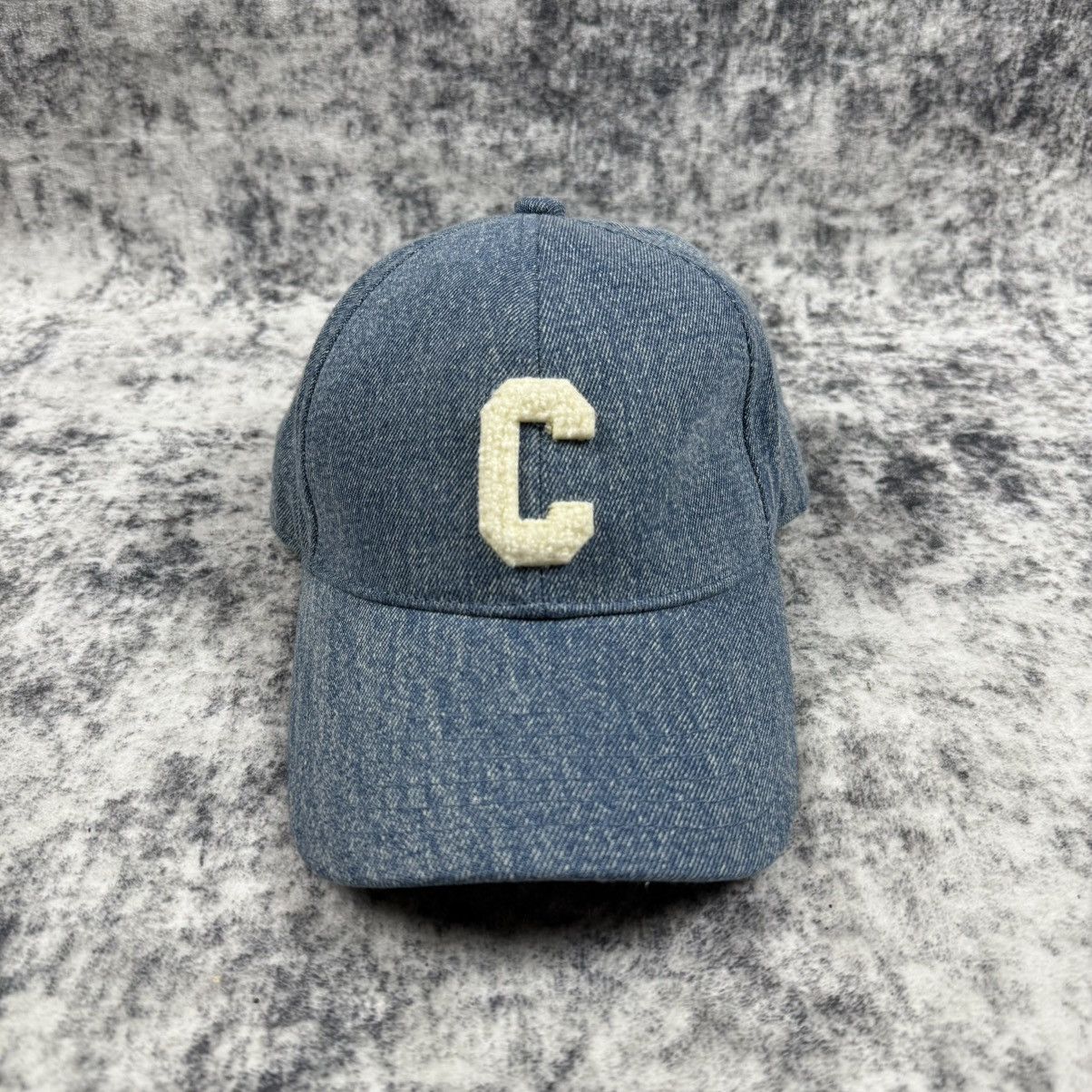 Celine Celine C Logo ‘Blue’ Denim Baseball Cap Size ONE SIZE - 1 Thumbnail